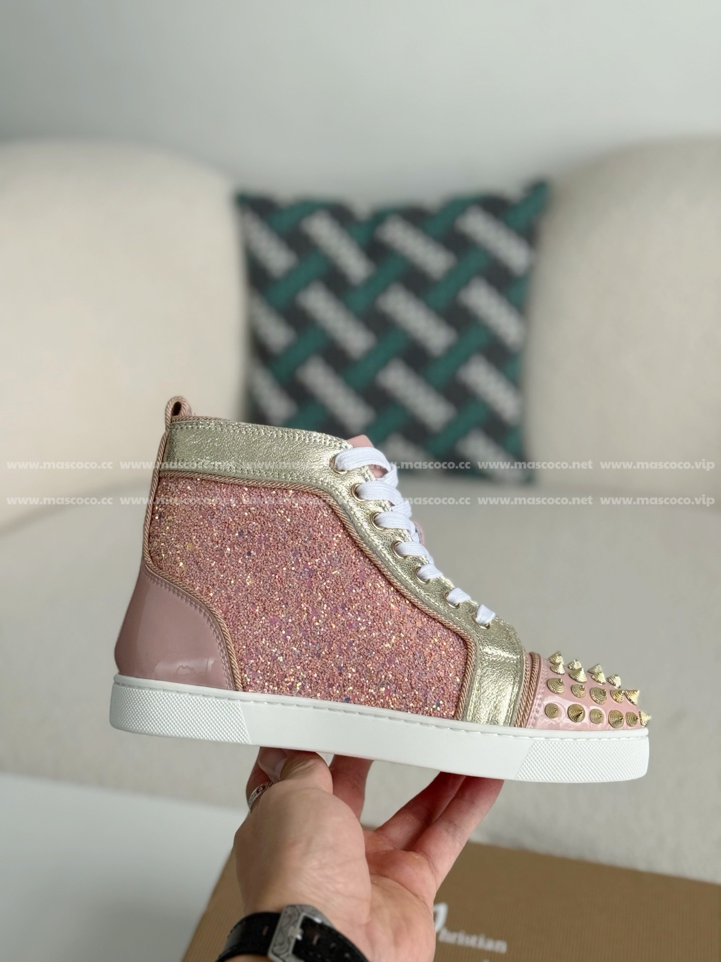 「#4253」Christian Louboutin Sneakers High - 图片 6