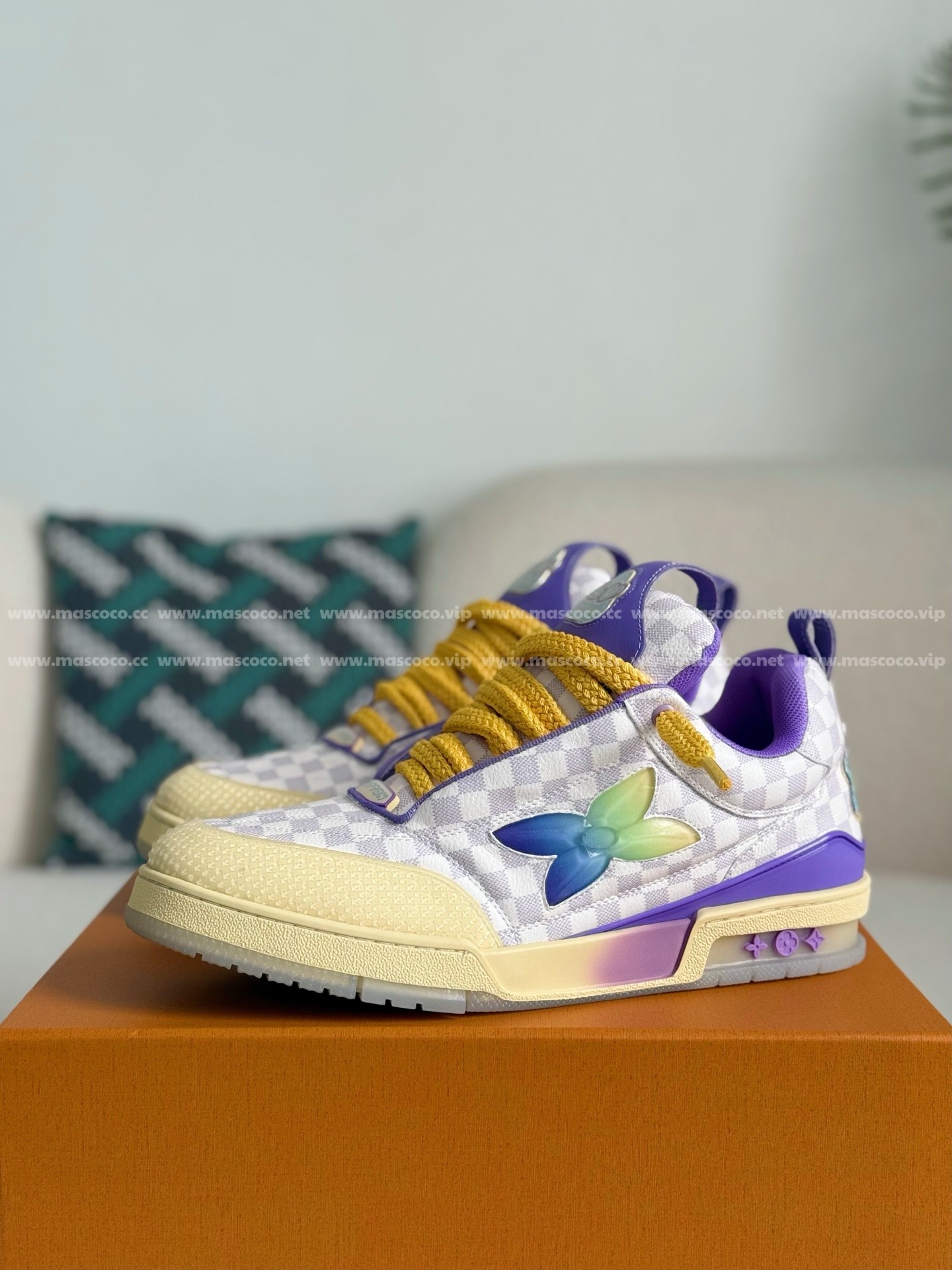 「#4274」LOUIS VUITTON SKATE SNEAKERS