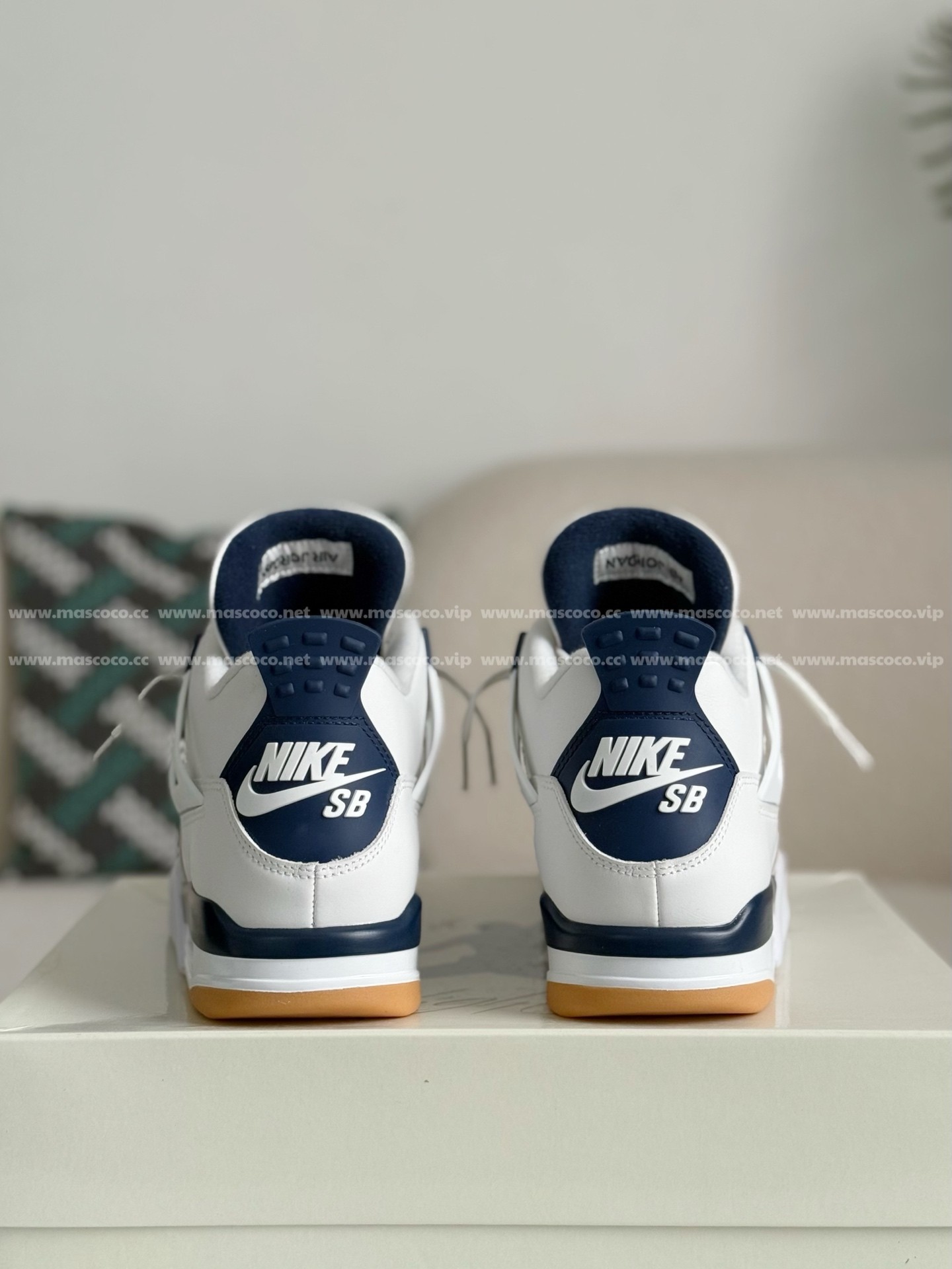 「#4280」Jordan Air Jordan 4 retro wear-resistant non-slip mid-top - 图片 3