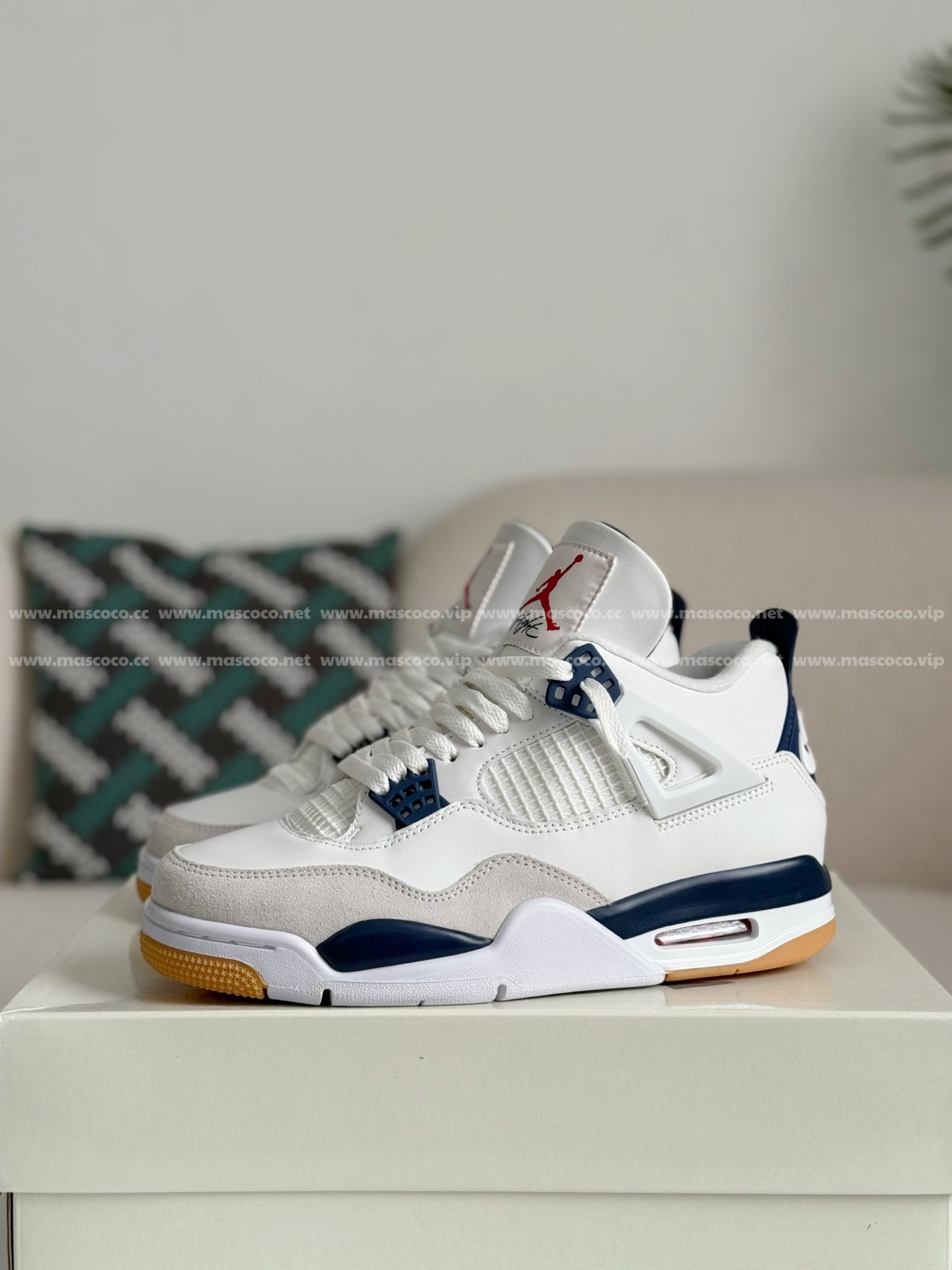 「#4280」Jordan Air Jordan 4 retro wear-resistant non-slip mid-top