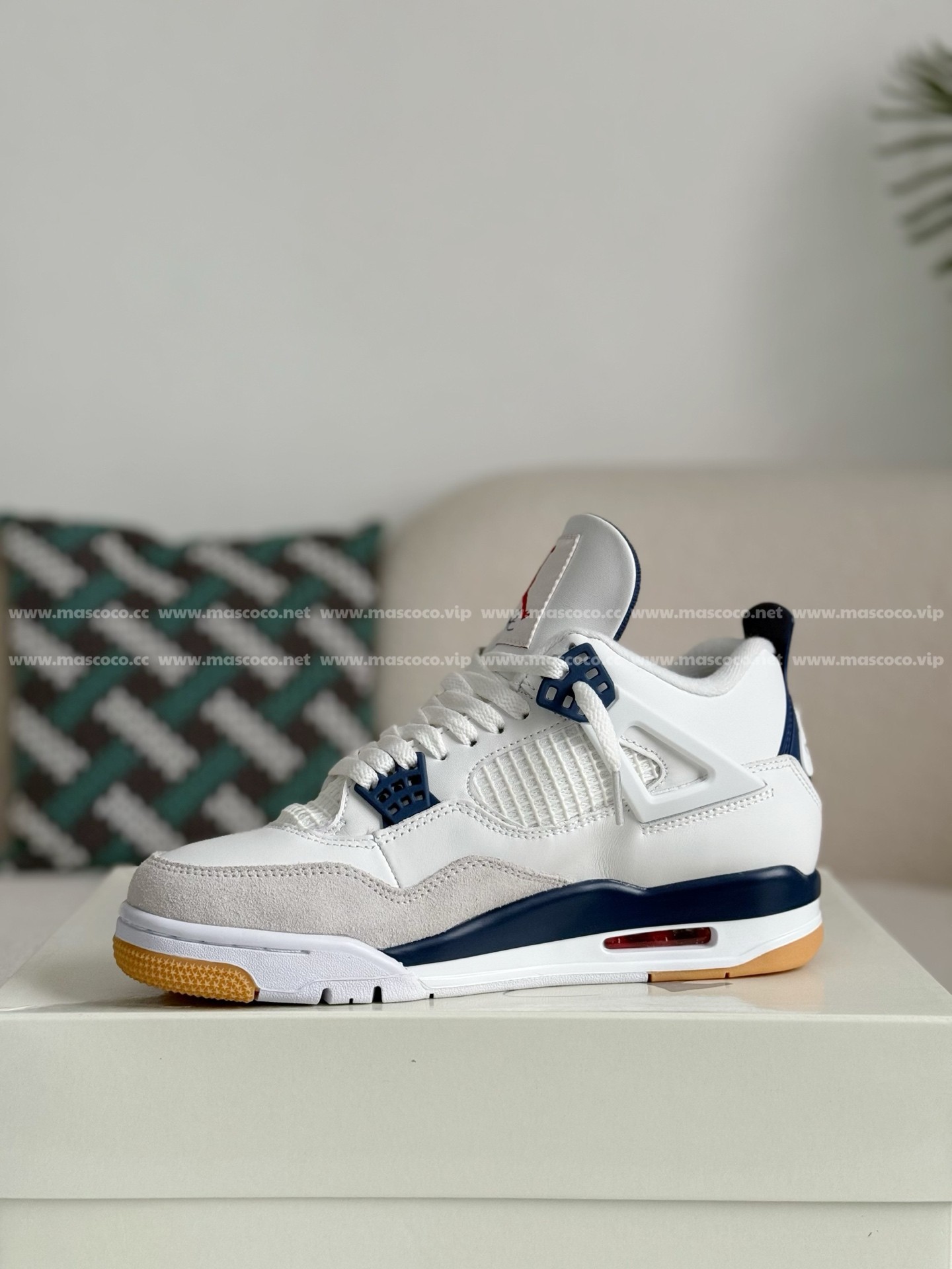 「#4280」Jordan Air Jordan 4 retro wear-resistant non-slip mid-top - 图片 4
