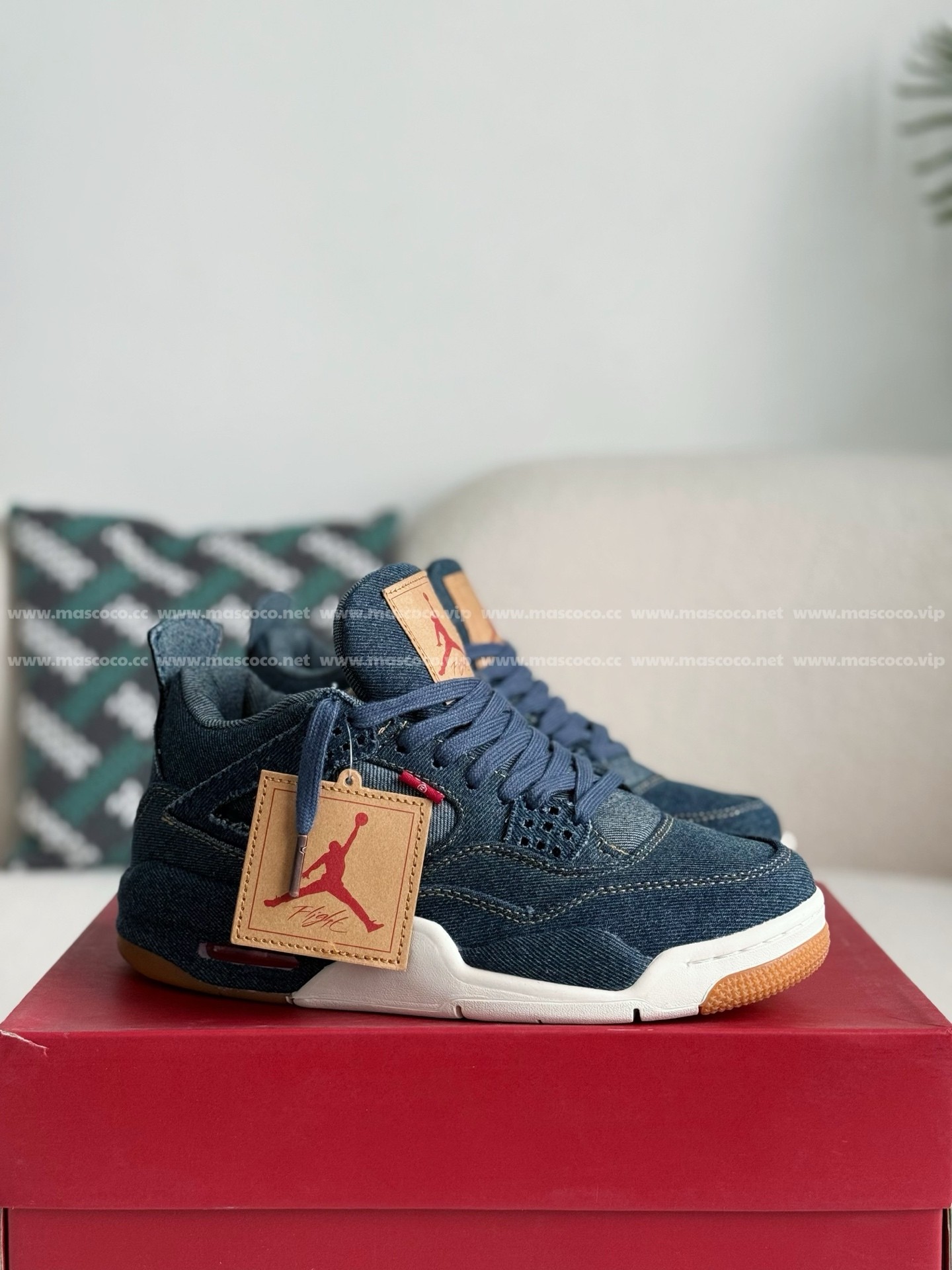 「#4282」Jordan Air Jordan 4 retro wear-resistant non-slip mid-top - 图片 2