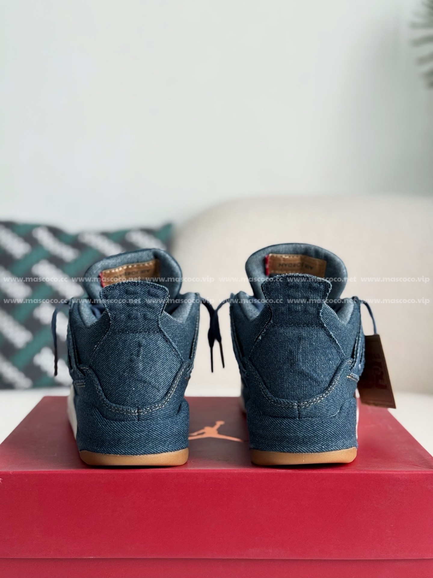 「#4282」Jordan Air Jordan 4 retro wear-resistant non-slip mid-top - 图片 3