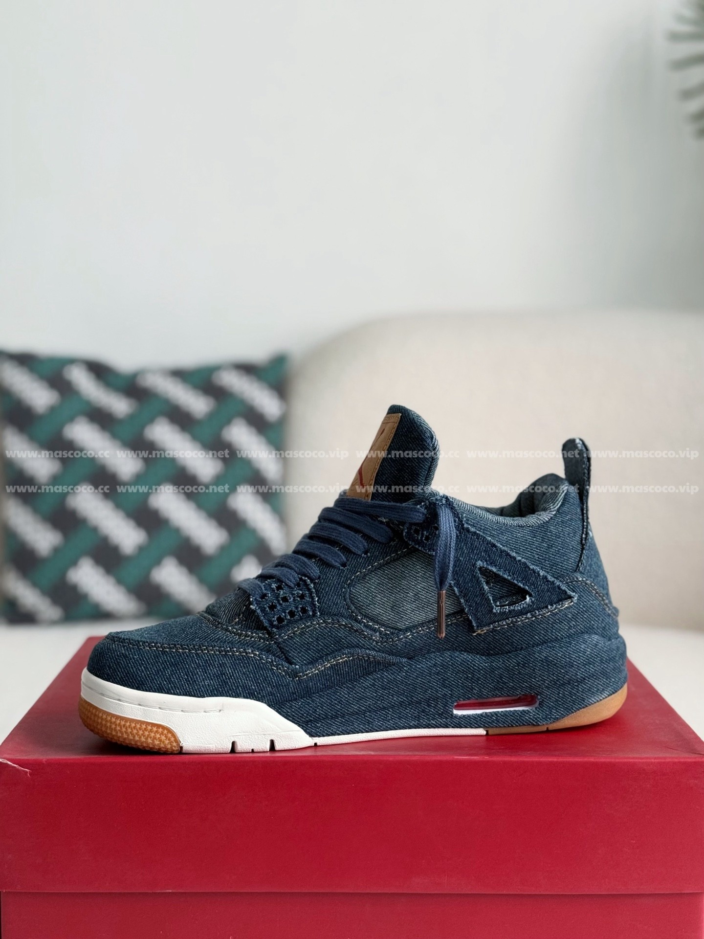 「#4282」Jordan Air Jordan 4 retro wear-resistant non-slip mid-top - 图片 4