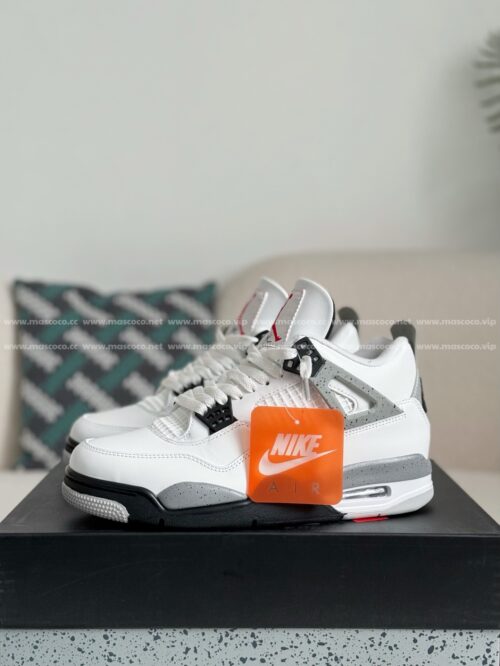 「#113」Jordan 4 AJ4 Sneakers Retro Oreo