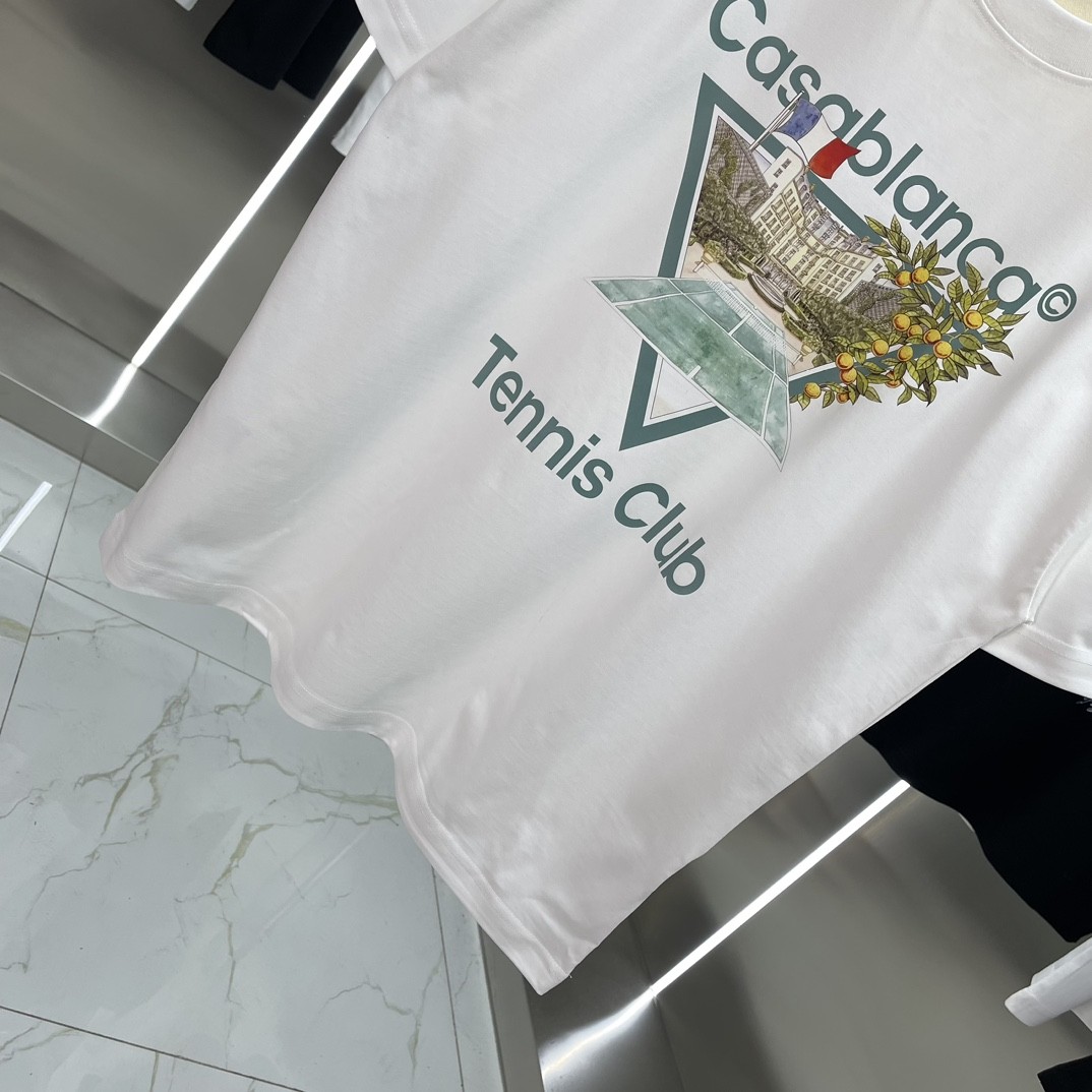 「#4320」CASABLANCA New T-shirt - 图片 4