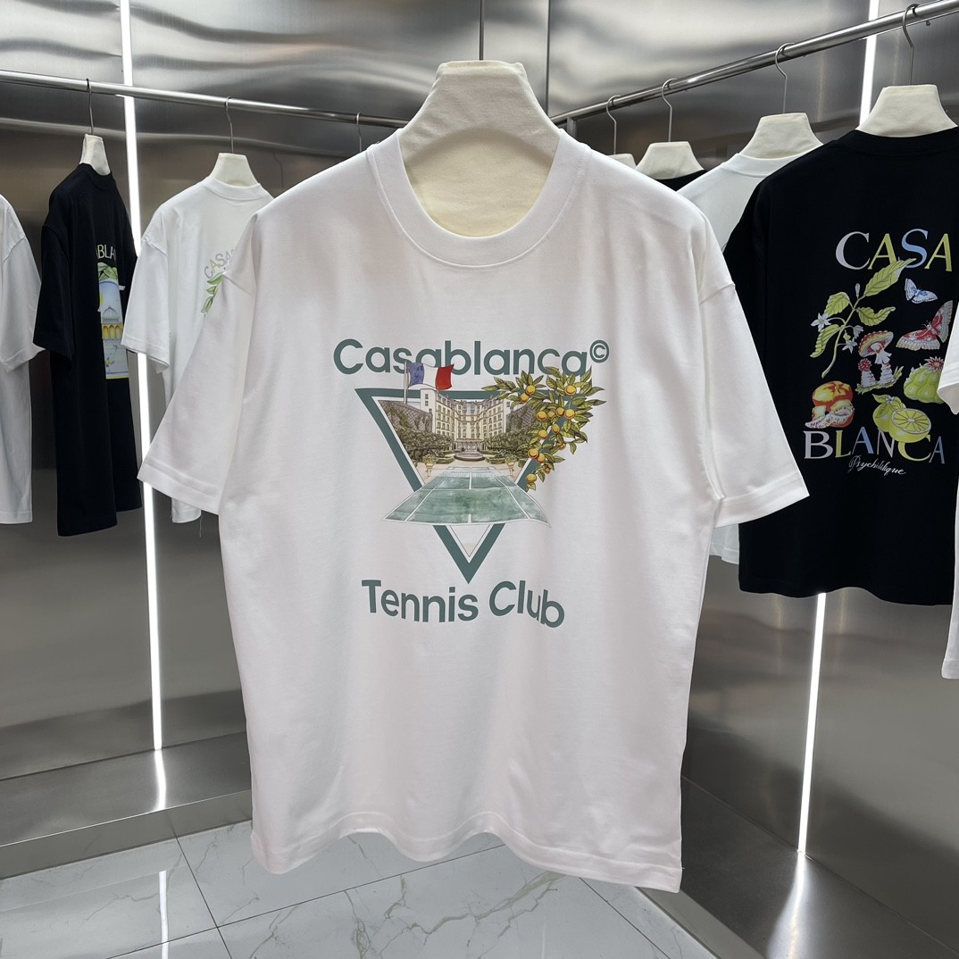 「#4320」CASABLANCA New T-shirt