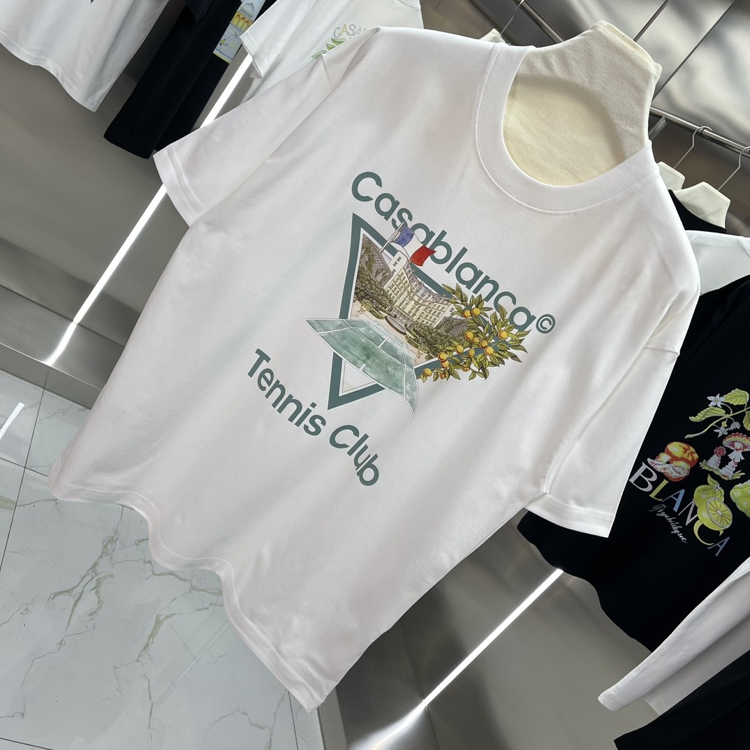 「#4320」CASABLANCA New T-shirt - 图片 2