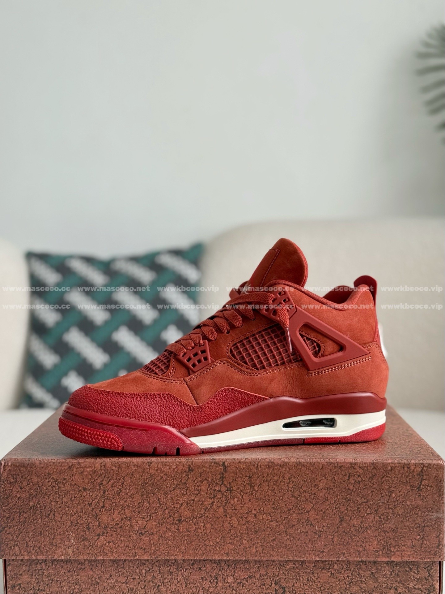 「#4352」Nigel Sylvester x Jordan Air Jordan 4 OG Retro Basketball Shoes - 图片 5
