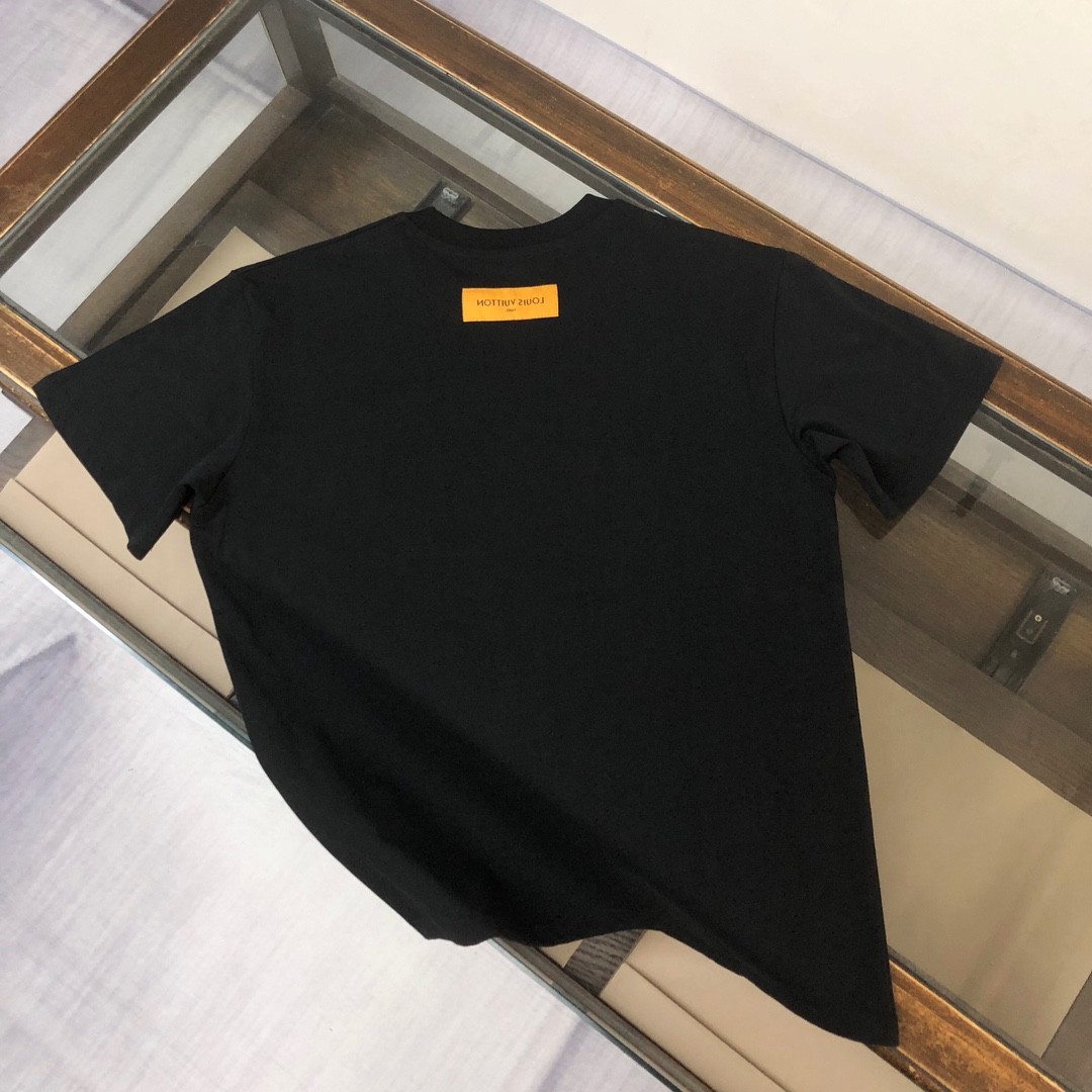 「#4358」Louis Vuitton Summer New Round Neck Short Sleeve T-Shirt - 图片 2