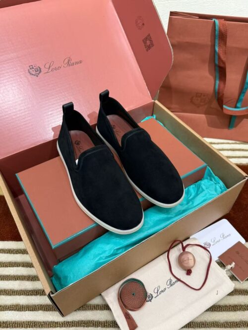 「#4359」Loro Piana Venice Walk casual moccasin