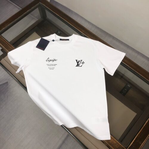「#4363」Louis Vuitton Summer New Round Neck Short Sleeve T-Shirt