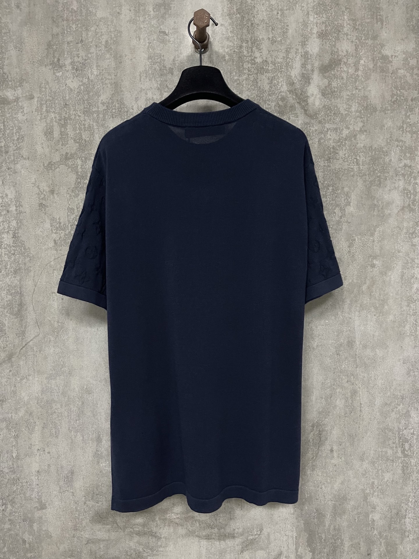 「#4364」Louis Vuitton Cotton Jacquard Crew Neck Short Sleeve T-Shirt - 图片 2