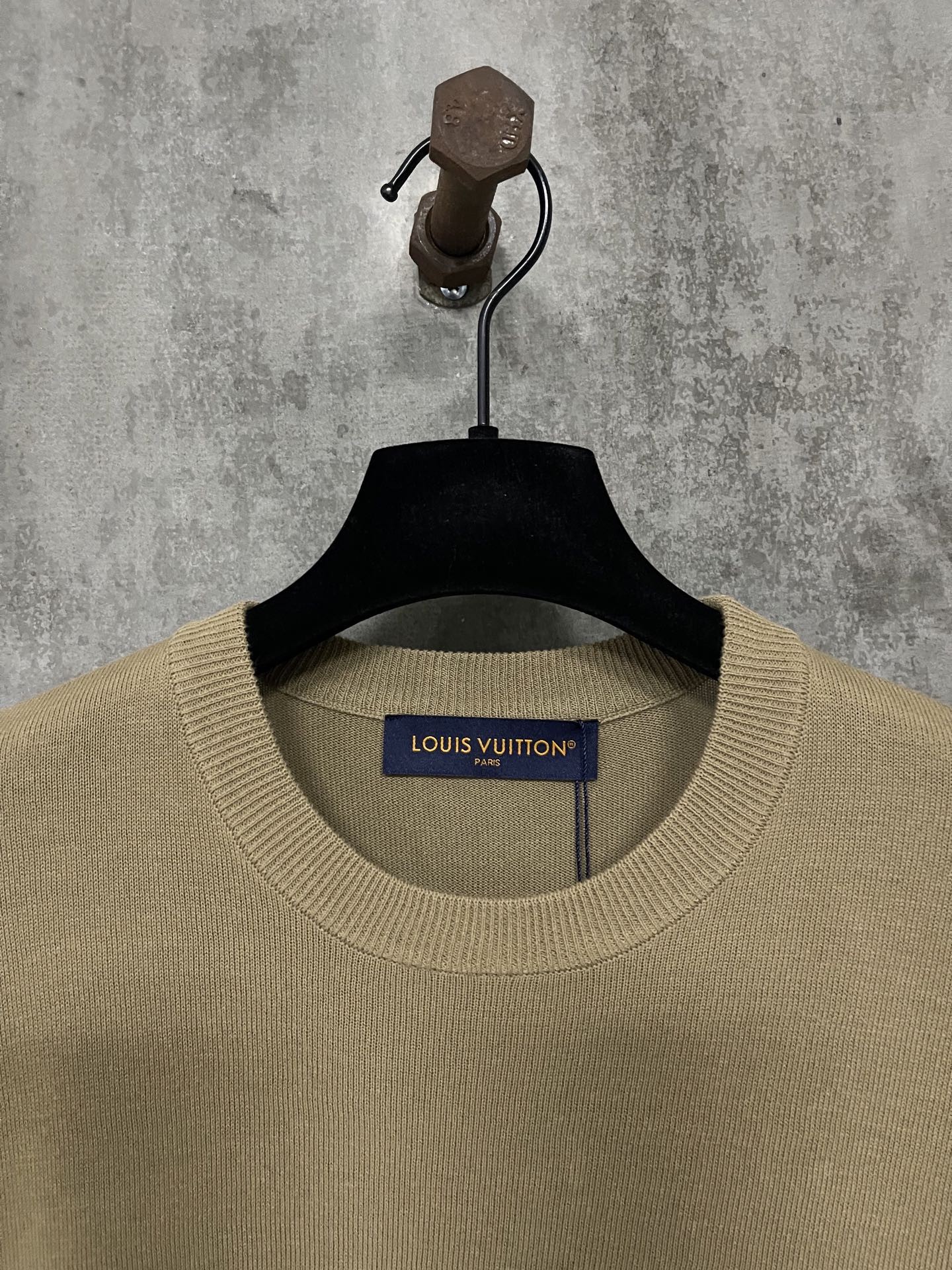 「#4365」Louis Vuitton Cotton Jacquard Crew Neck Short Sleeve T-Shirt - 图片 3