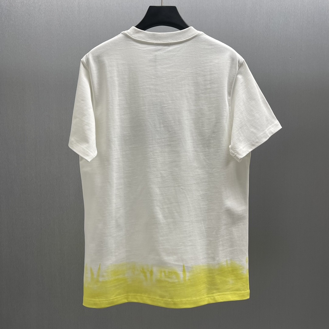 「#4374」Dior-CD Year of the Snake Limited Edition Colorful Embroidered Short Sleeves - 图片 2