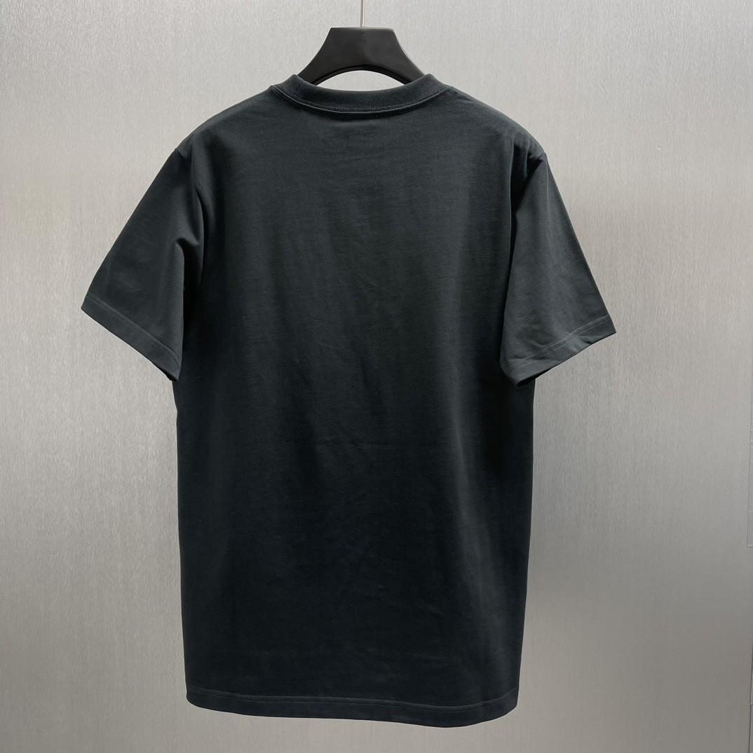 「#4377」Dior-CD Year of the Snake Limited Edition Colorful Embroidered Short Sleeves - 图片 2