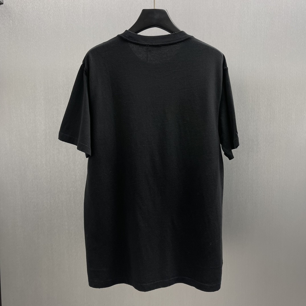 「#4381」Dior-CD Friends Private Letter Short Sleeve - 图片 2
