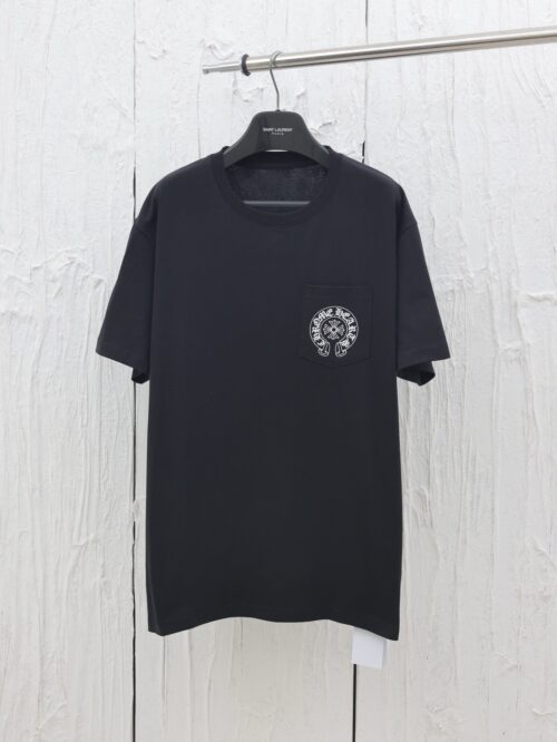 「#4383」Chrome Hearts 25Ss full back print short sleeve T-shirt