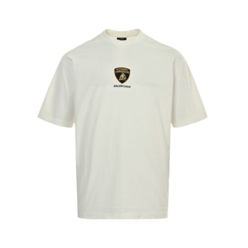 「#4401」Balenciaga 25ss Lamborghini co-branded embroidered short sleeve