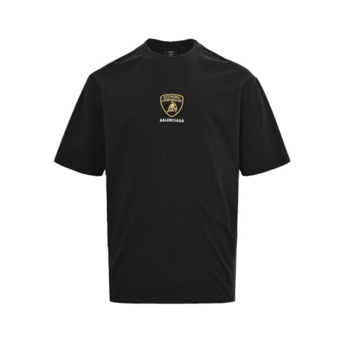 「#4403」Balenciaga 25ss Lamborghini co-branded embroidered short sleeve