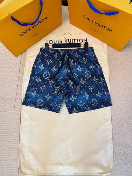 「#4472」LOUIS VUITTON Sailboat Print Beach Shorts