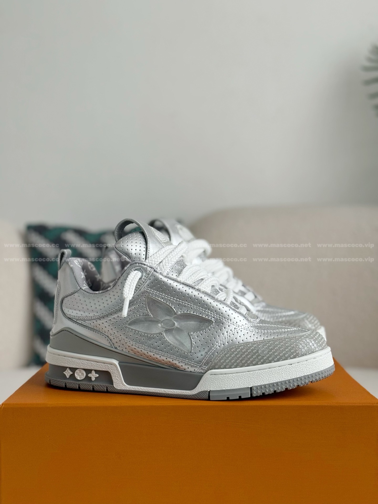 「#4477」LOUIS VUITTON SKATE SNEAKERS - 图片 2