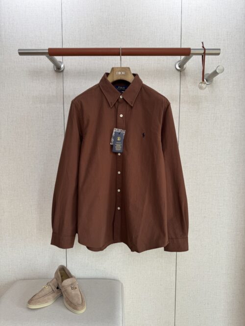 「#4512」Ralph Lauren Classic Pony Embroidered Oxford Shirt