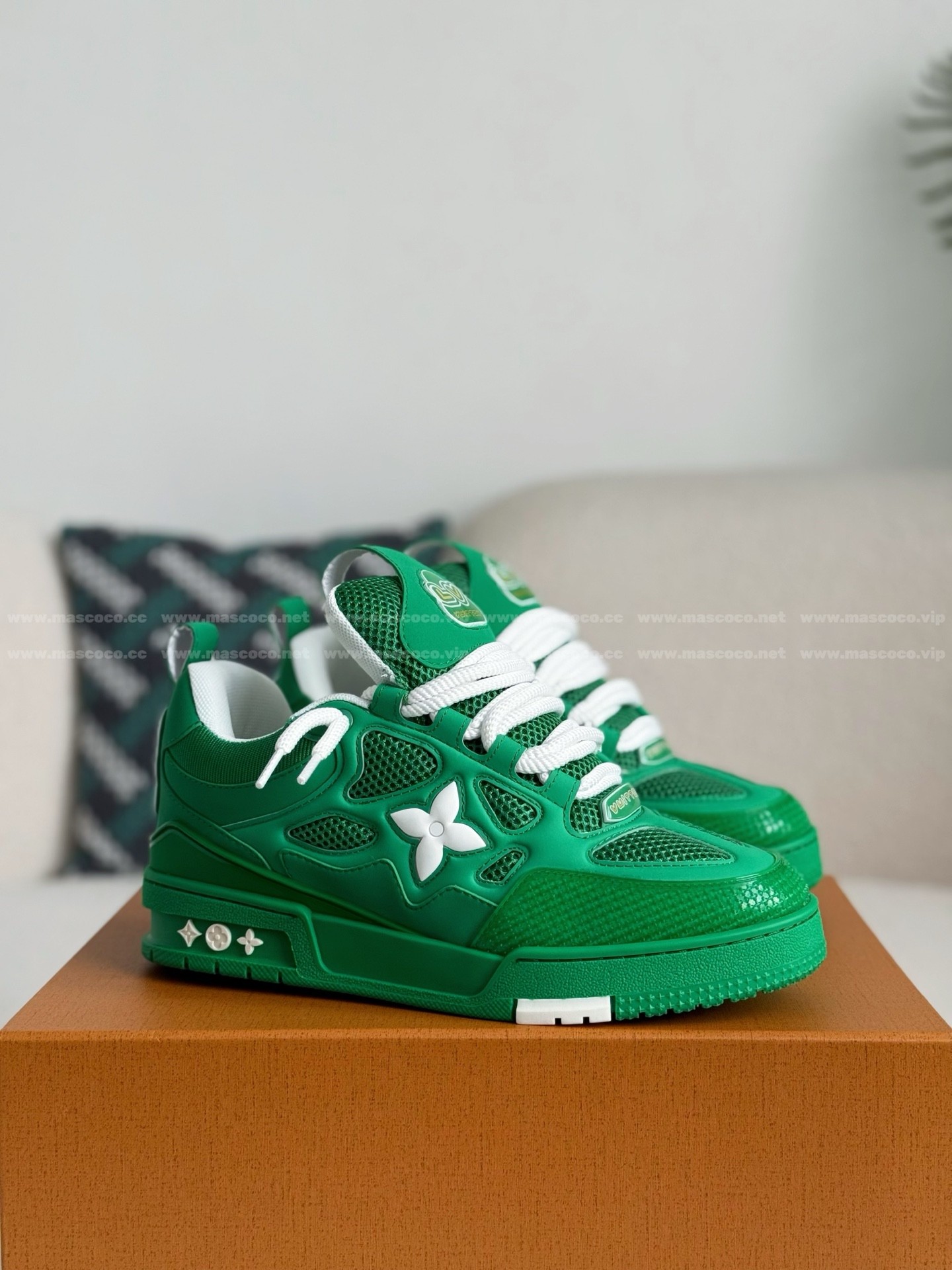 「#4526」LOUIS VUITTON SKATE SNEAKERS - 图片 2