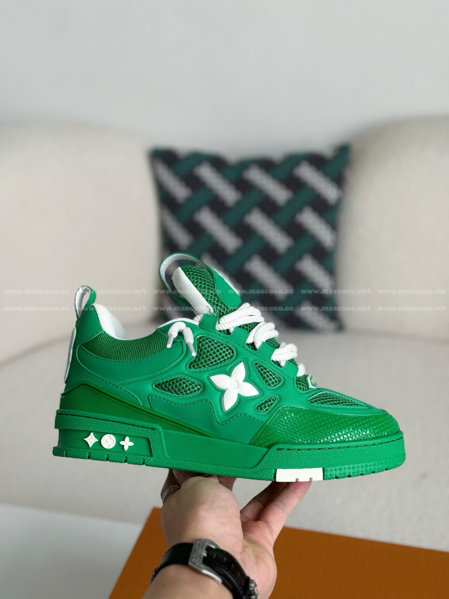 「#4526」LOUIS VUITTON SKATE SNEAKERS - 图片 6
