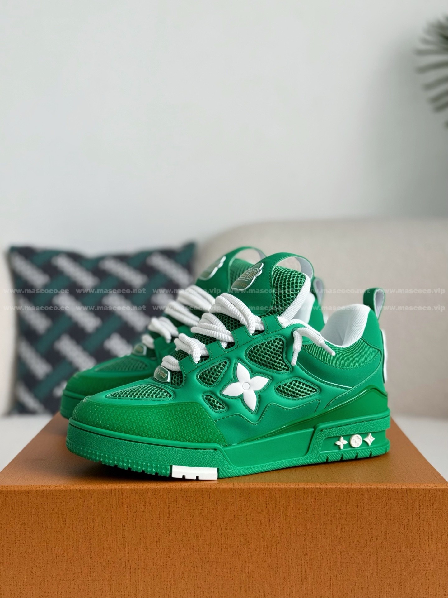 「#4526」LOUIS VUITTON SKATE SNEAKERS