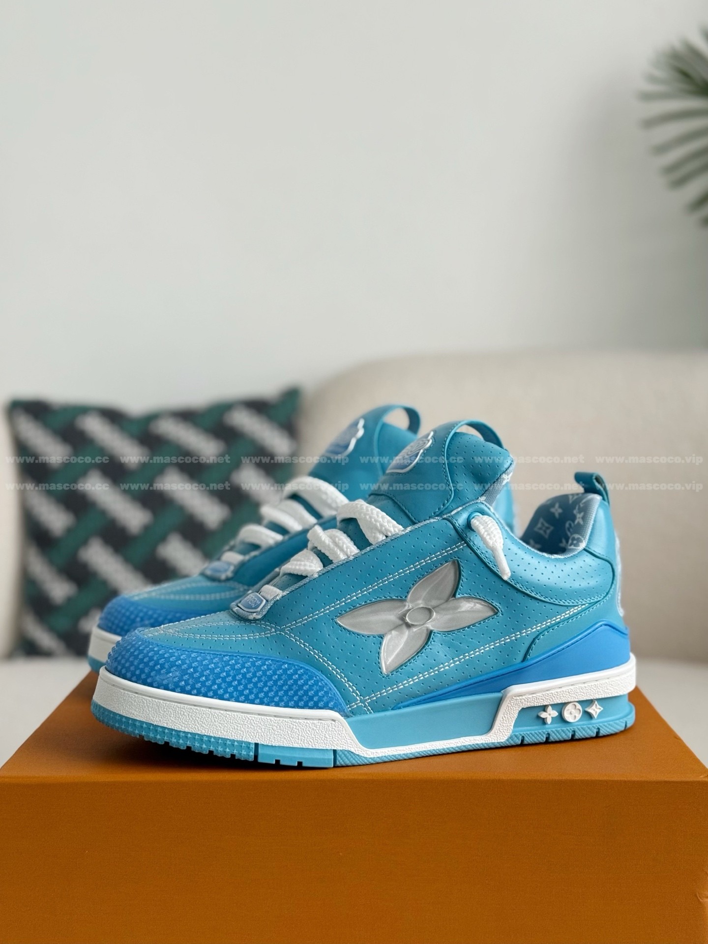「#4566」Louis Vuitton Skate Sneakers