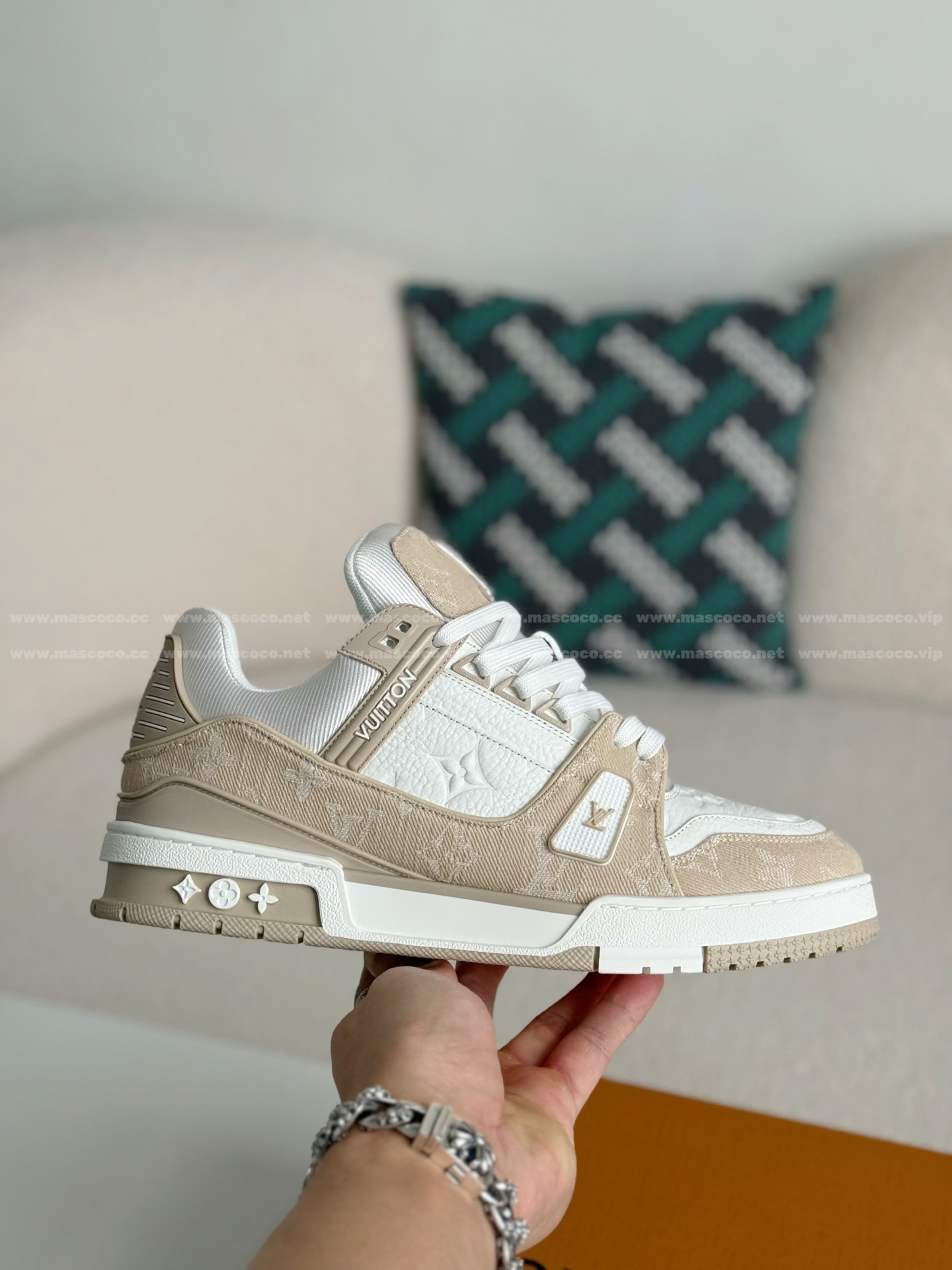 「#4573」LOUIS VUITTON TRAINER SNEAKERS - 图片 6