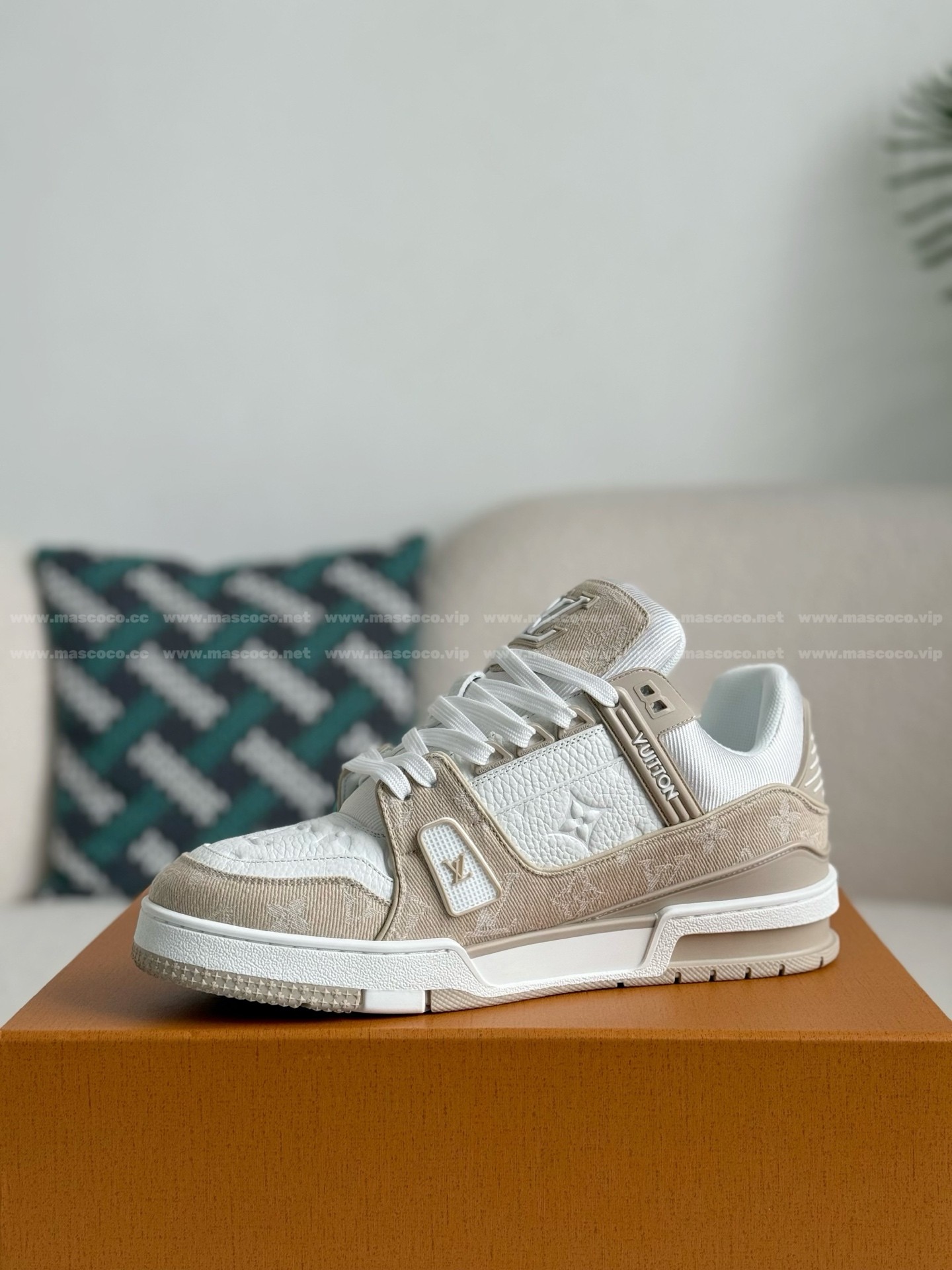 「#4573」LOUIS VUITTON TRAINER SNEAKERS - 图片 4