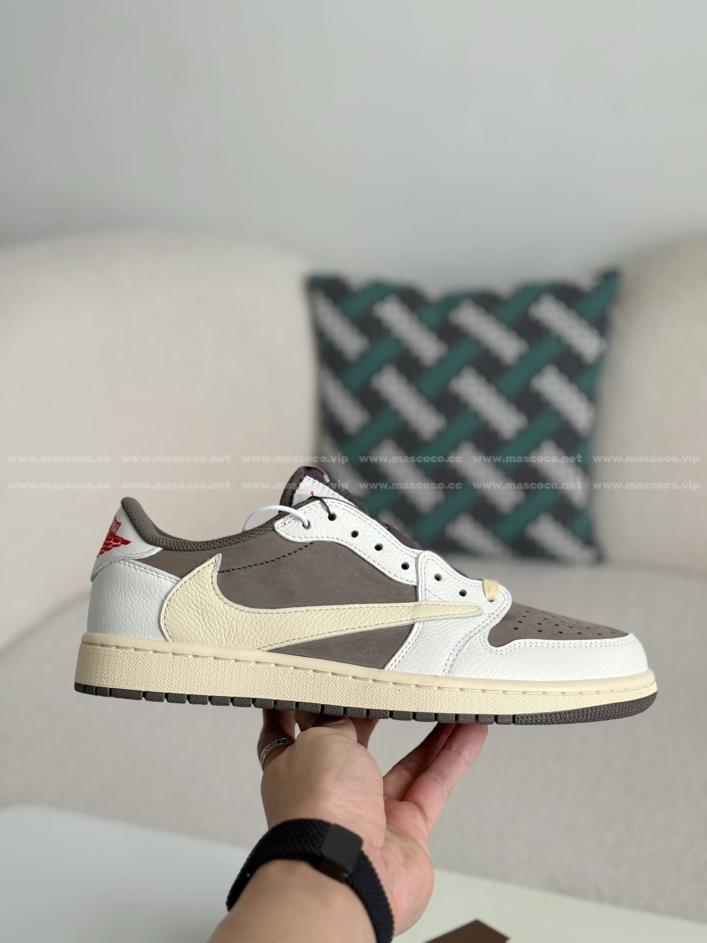 「#4596」Travis Scott × Jordan Air Jordan 1 Low Golf - 图片 6