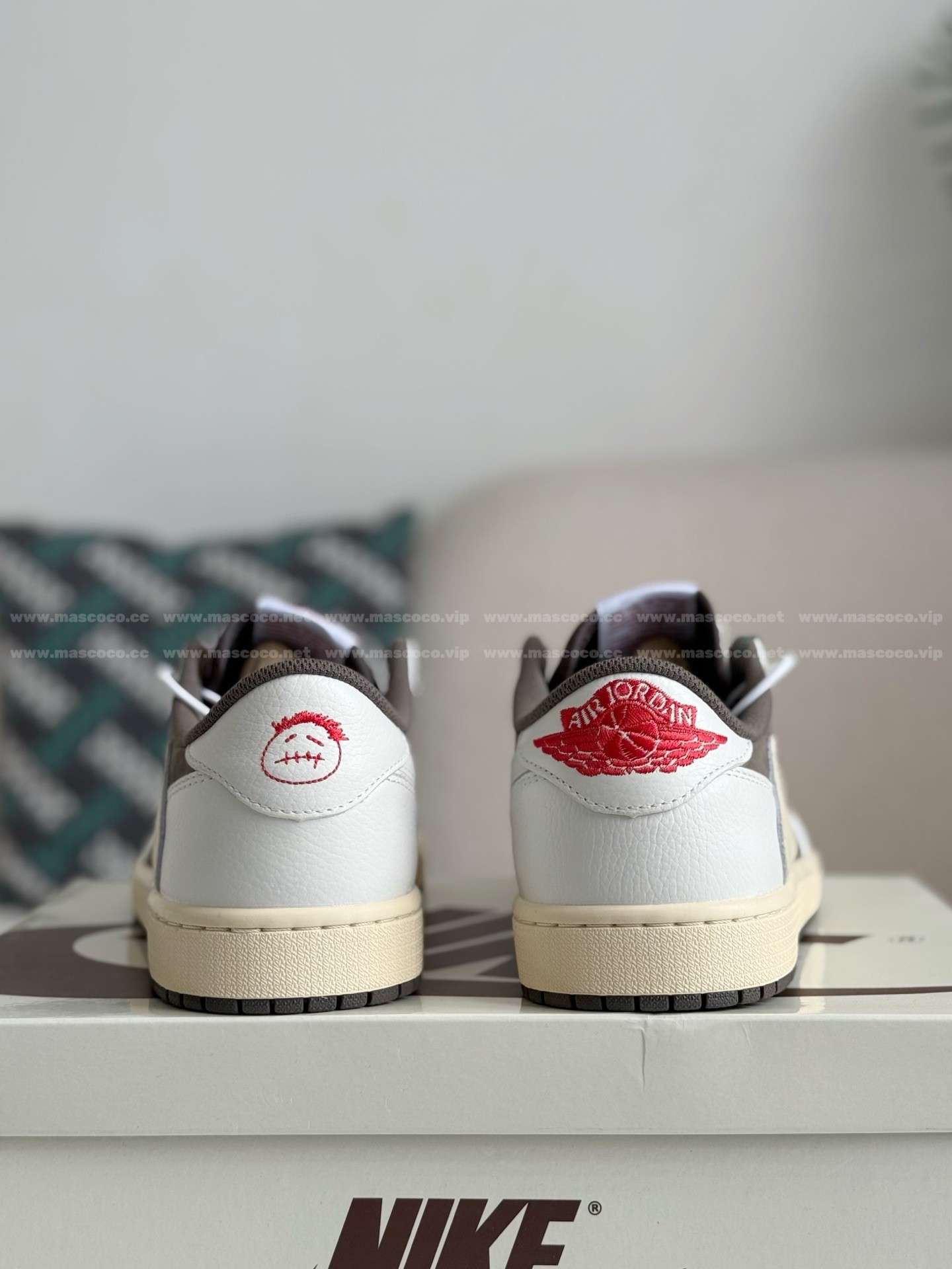 「#4596」Travis Scott × Jordan Air Jordan 1 Low Golf - 图片 3