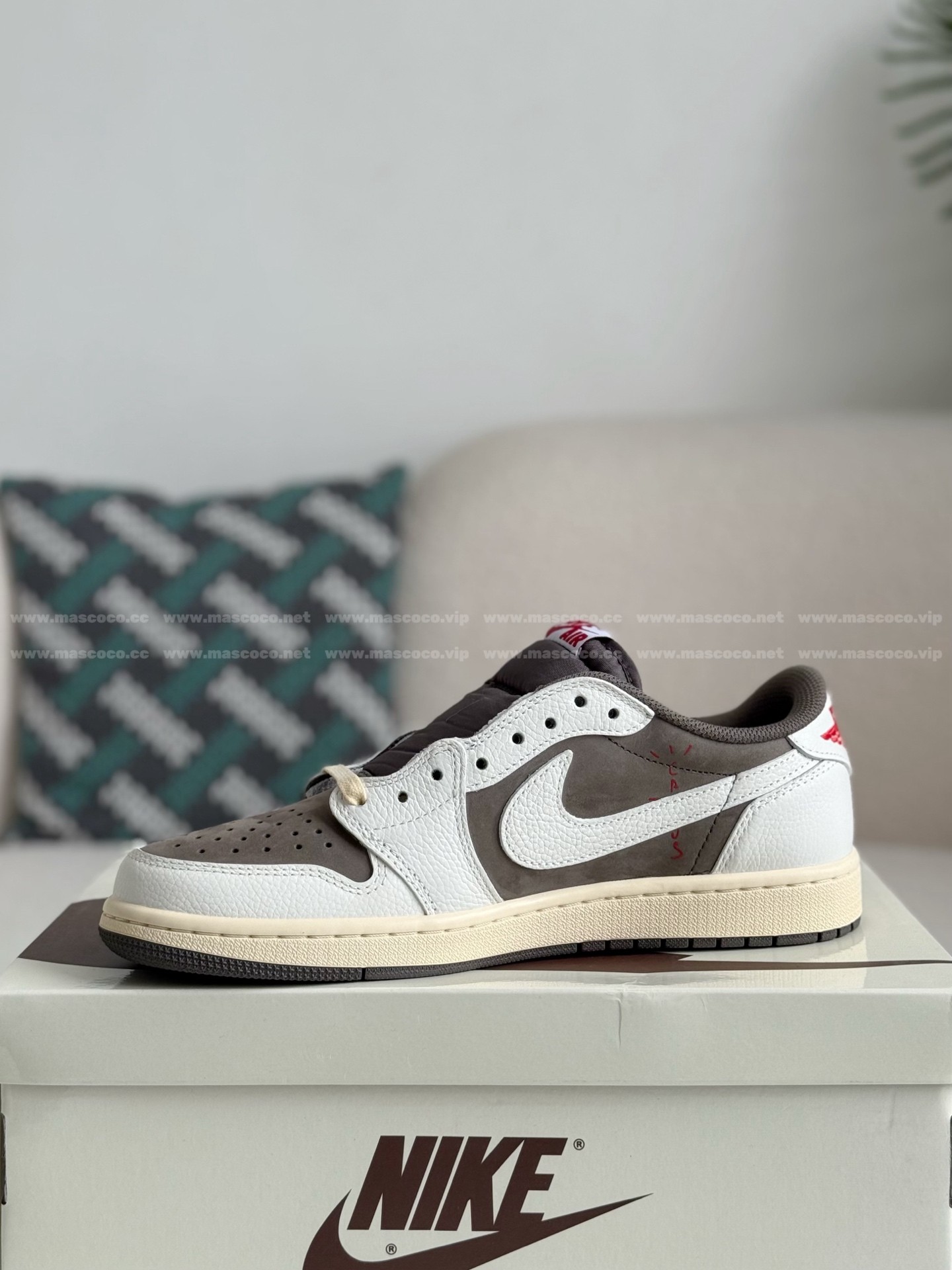 「#4596」Travis Scott × Jordan Air Jordan 1 Low Golf - 图片 4