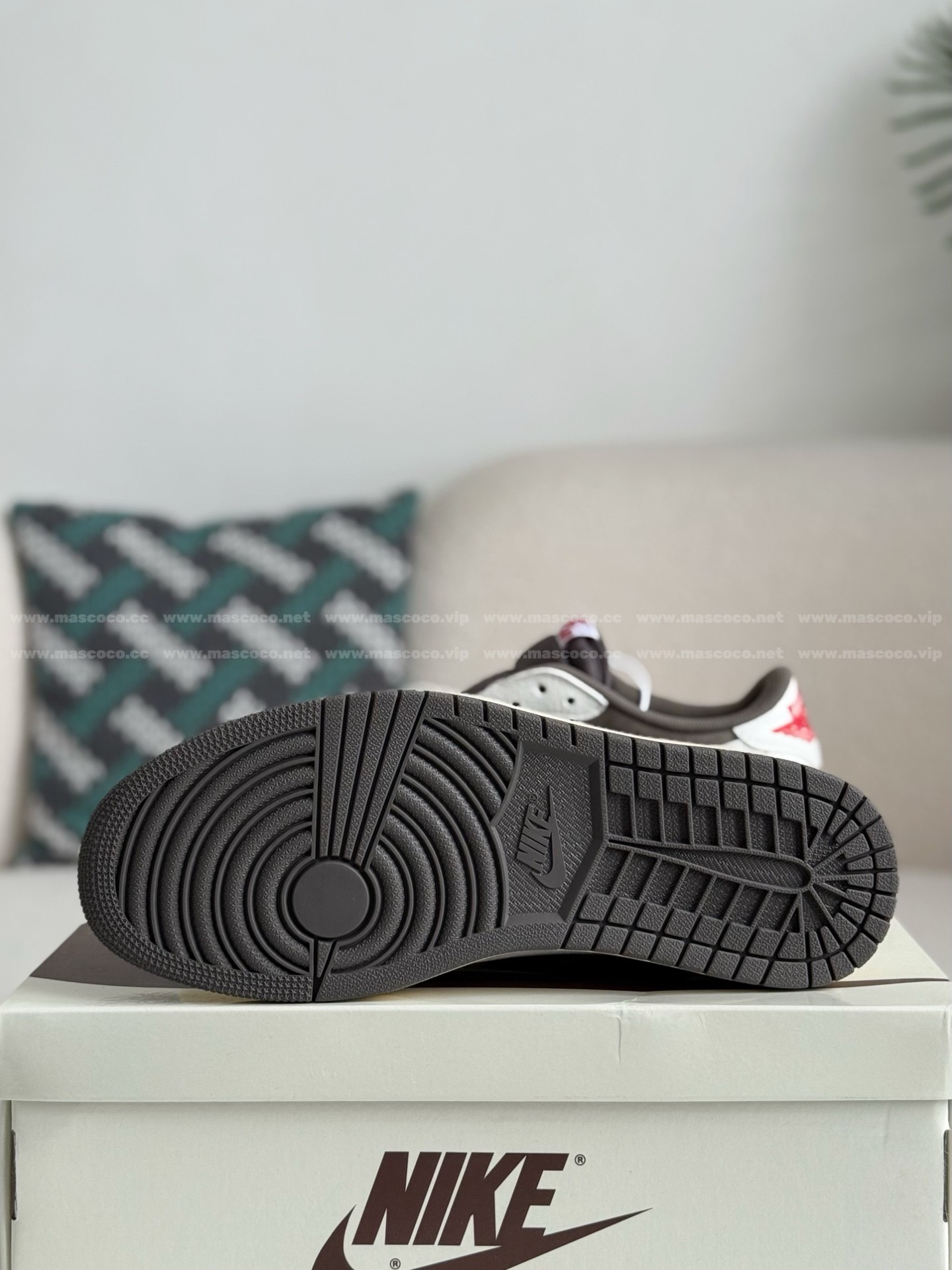 「#4596」Travis Scott × Jordan Air Jordan 1 Low Golf - 图片 5