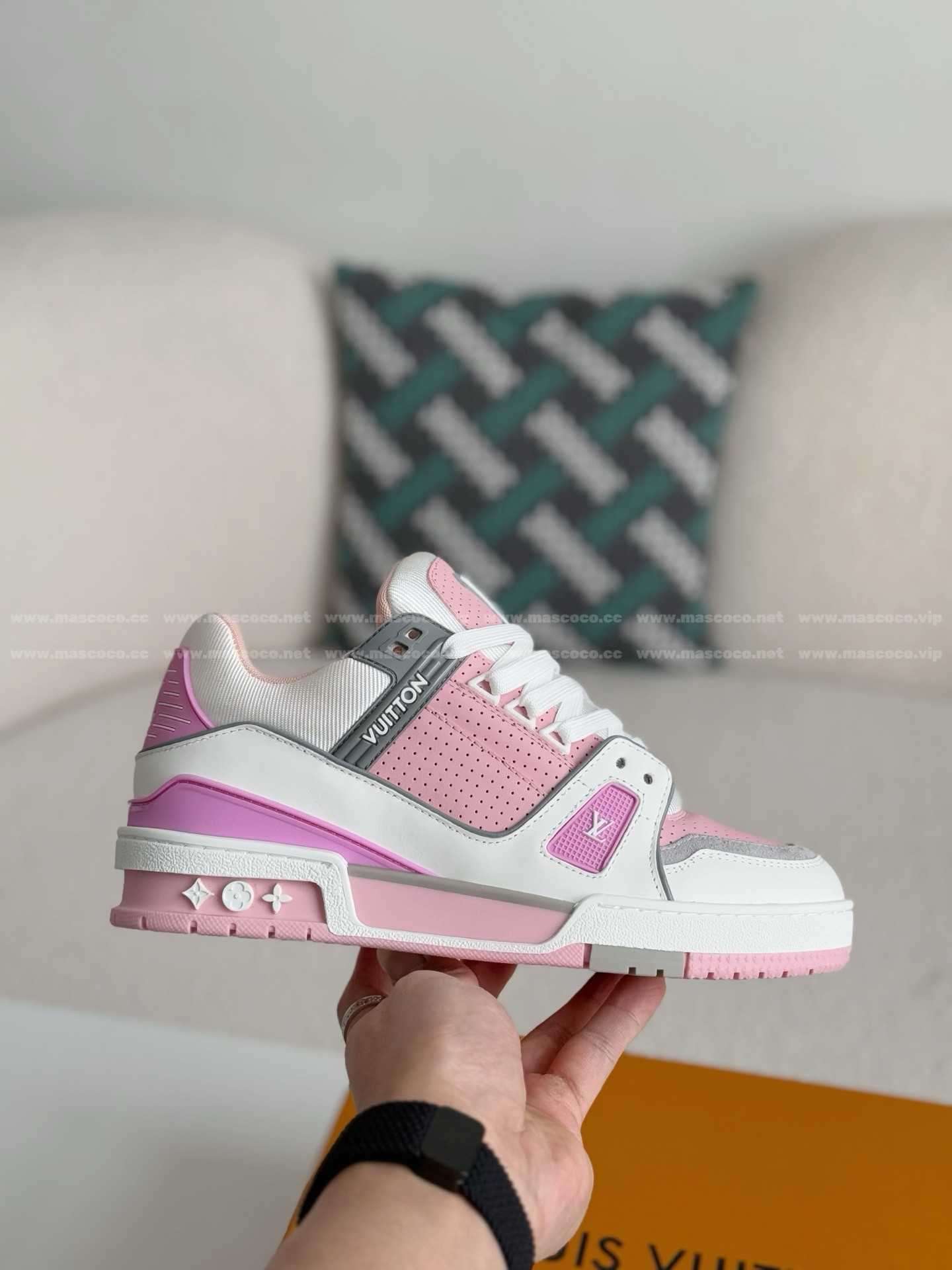 「#4598」LOUIS VUITTON TRAINER SNEAKERS - 图片 6