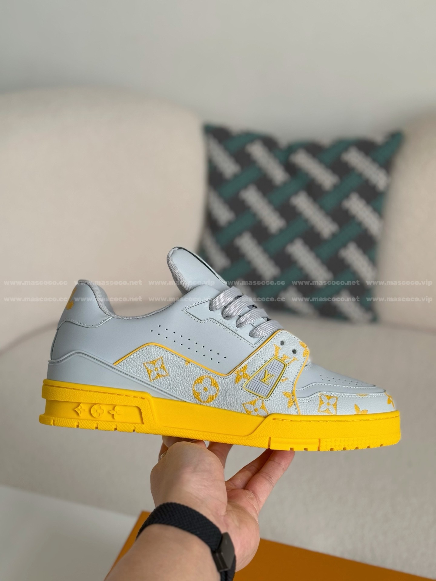 「#4608」LOUIS VUITTON TRAINER SNEAKERS - 图片 6