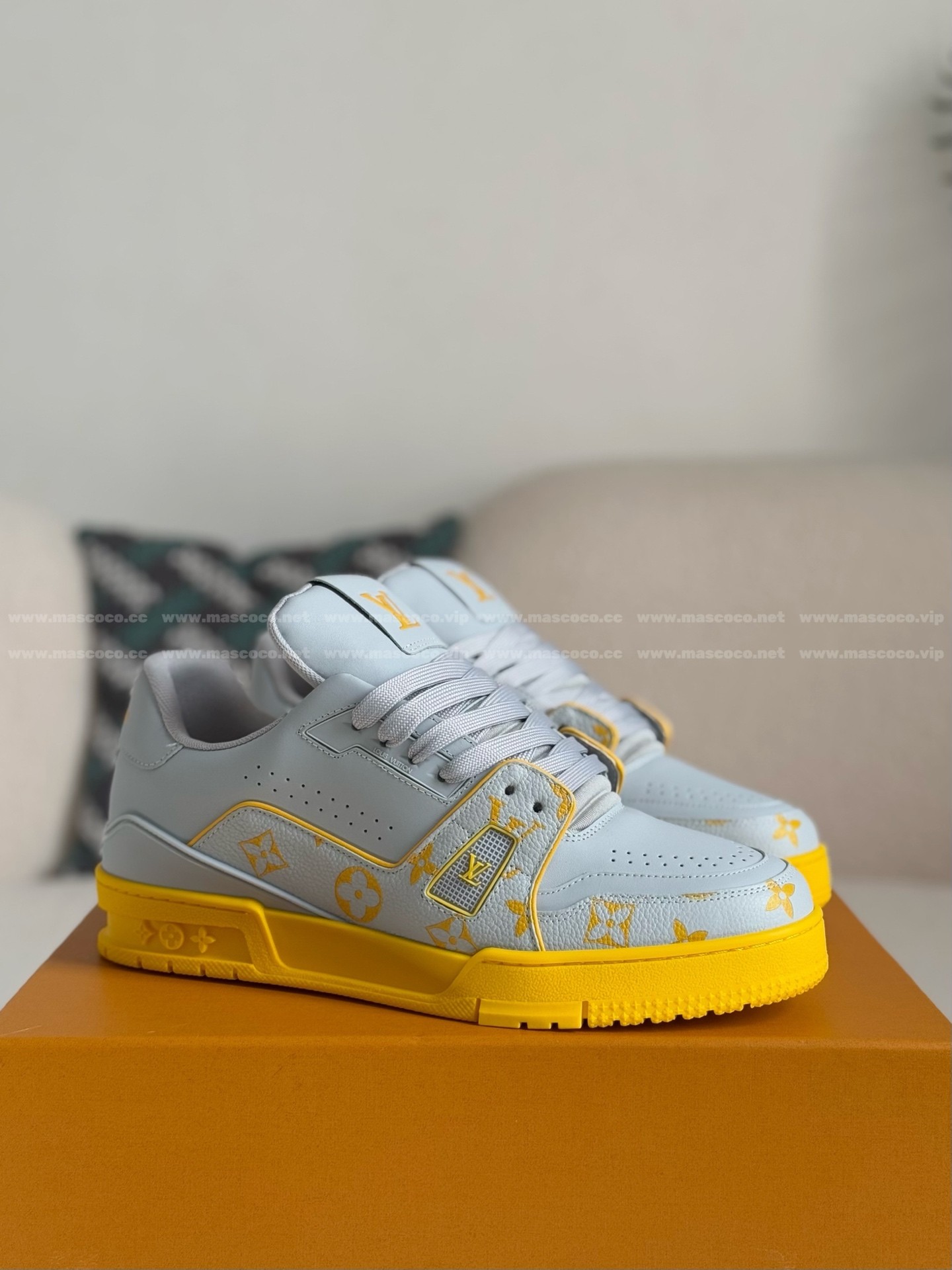 「#4608」LOUIS VUITTON TRAINER SNEAKERS - 图片 2