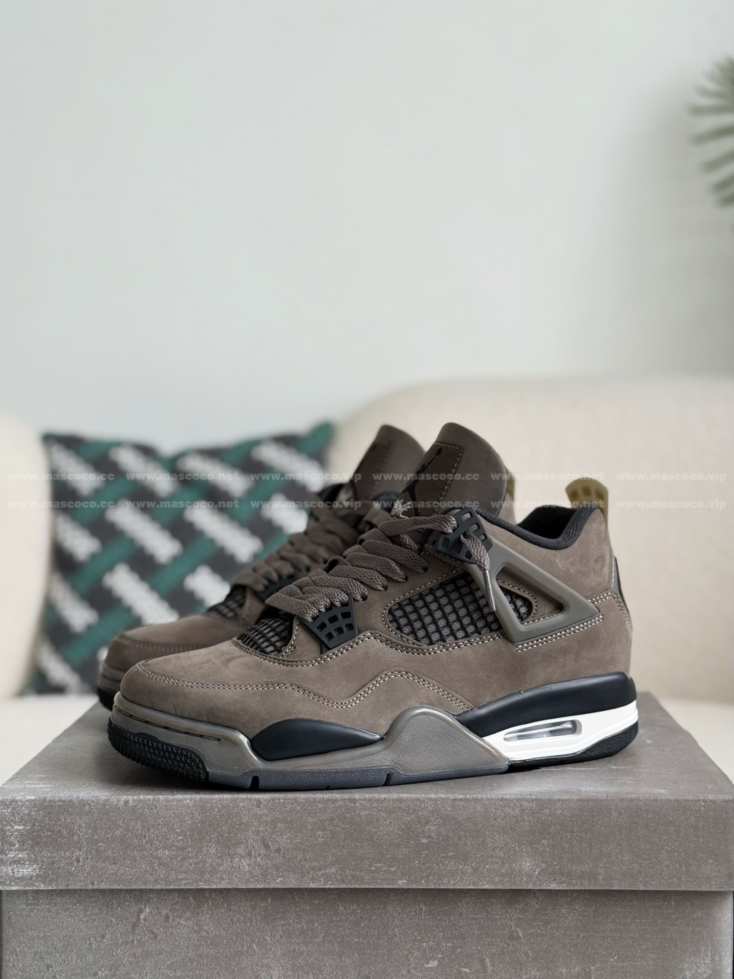 「#4610」Jordan Air Jordan 4 retro wear-resistant non-slip mid-top