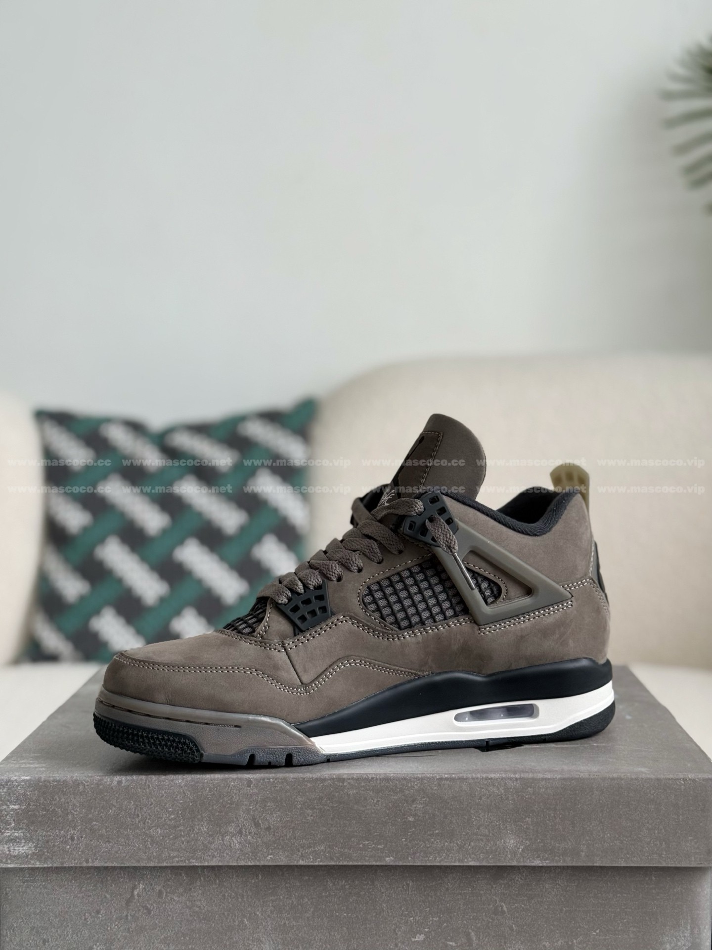 「#4610」Jordan Air Jordan 4 retro wear-resistant non-slip mid-top - 图片 4
