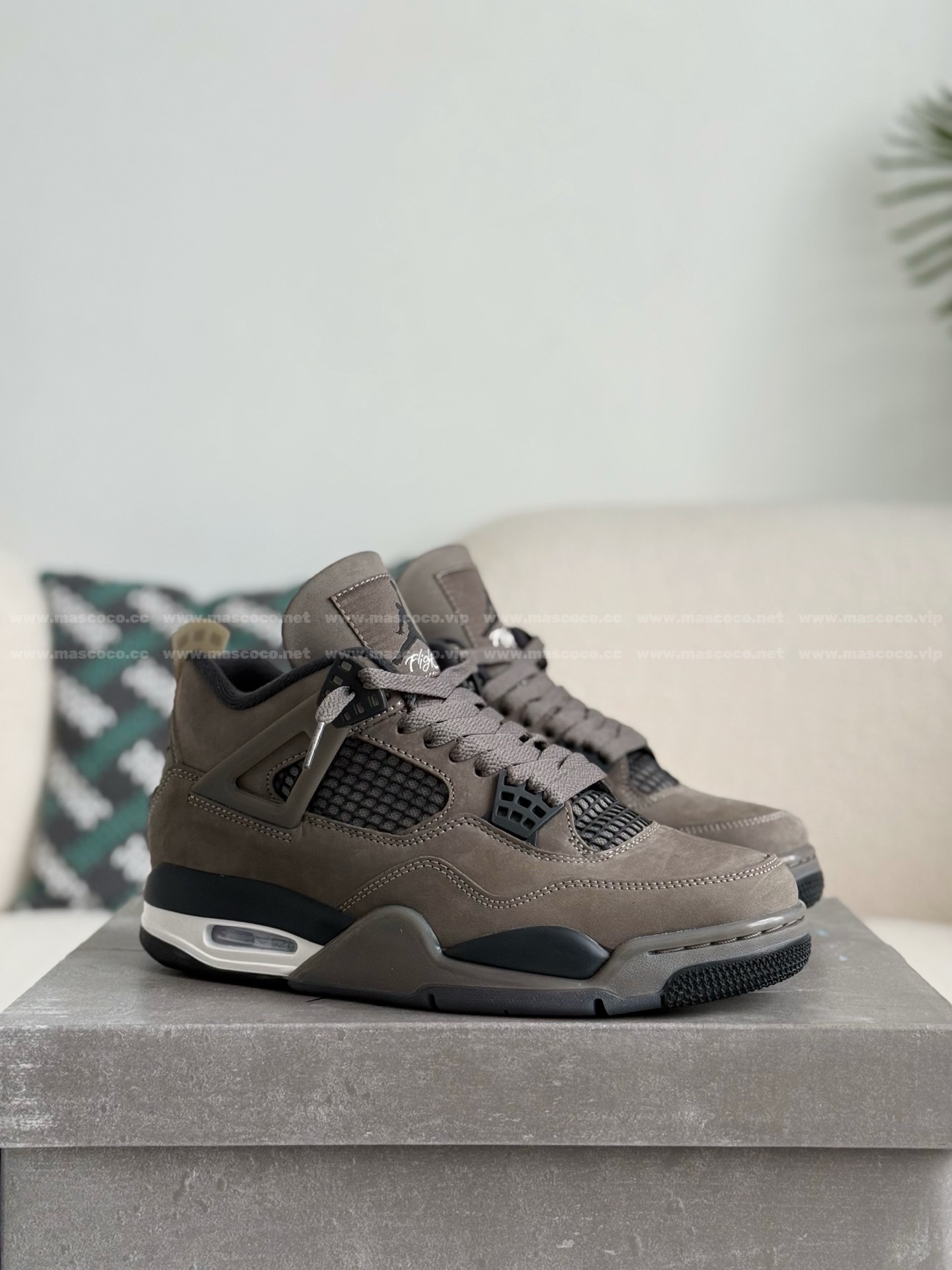 「#4610」Jordan Air Jordan 4 retro wear-resistant non-slip mid-top - 图片 2