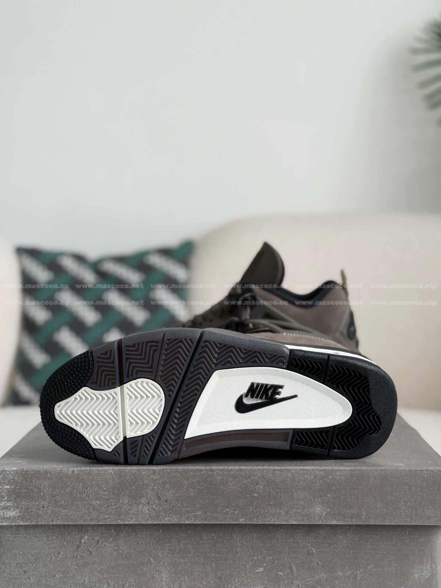「#4610」Jordan Air Jordan 4 retro wear-resistant non-slip mid-top - 图片 5