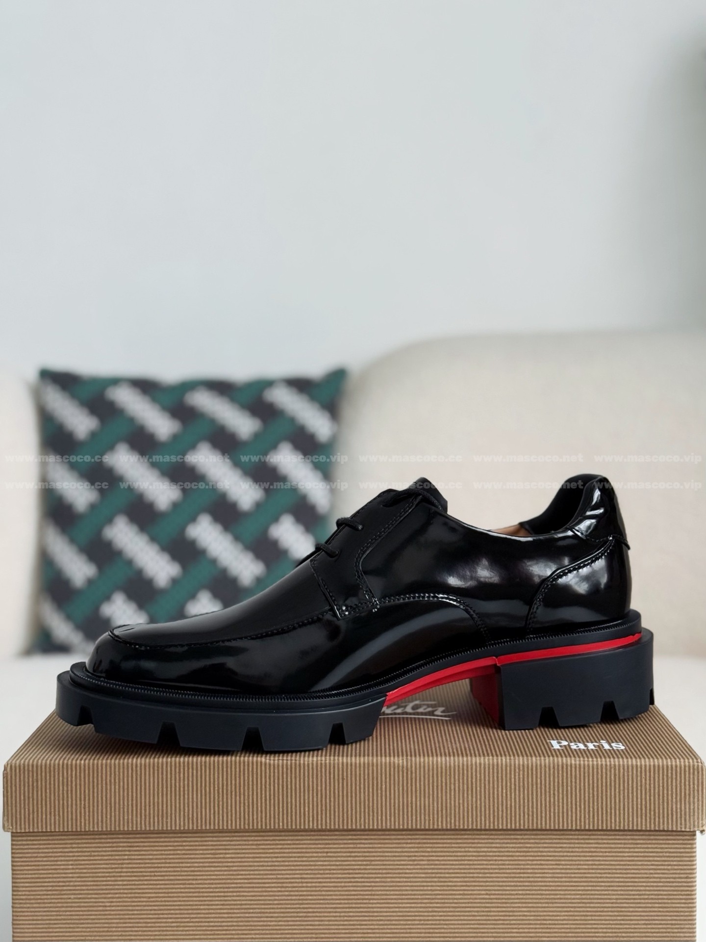 「#4635」Christian Louboutin Leather Casual Shoes - 图片 4