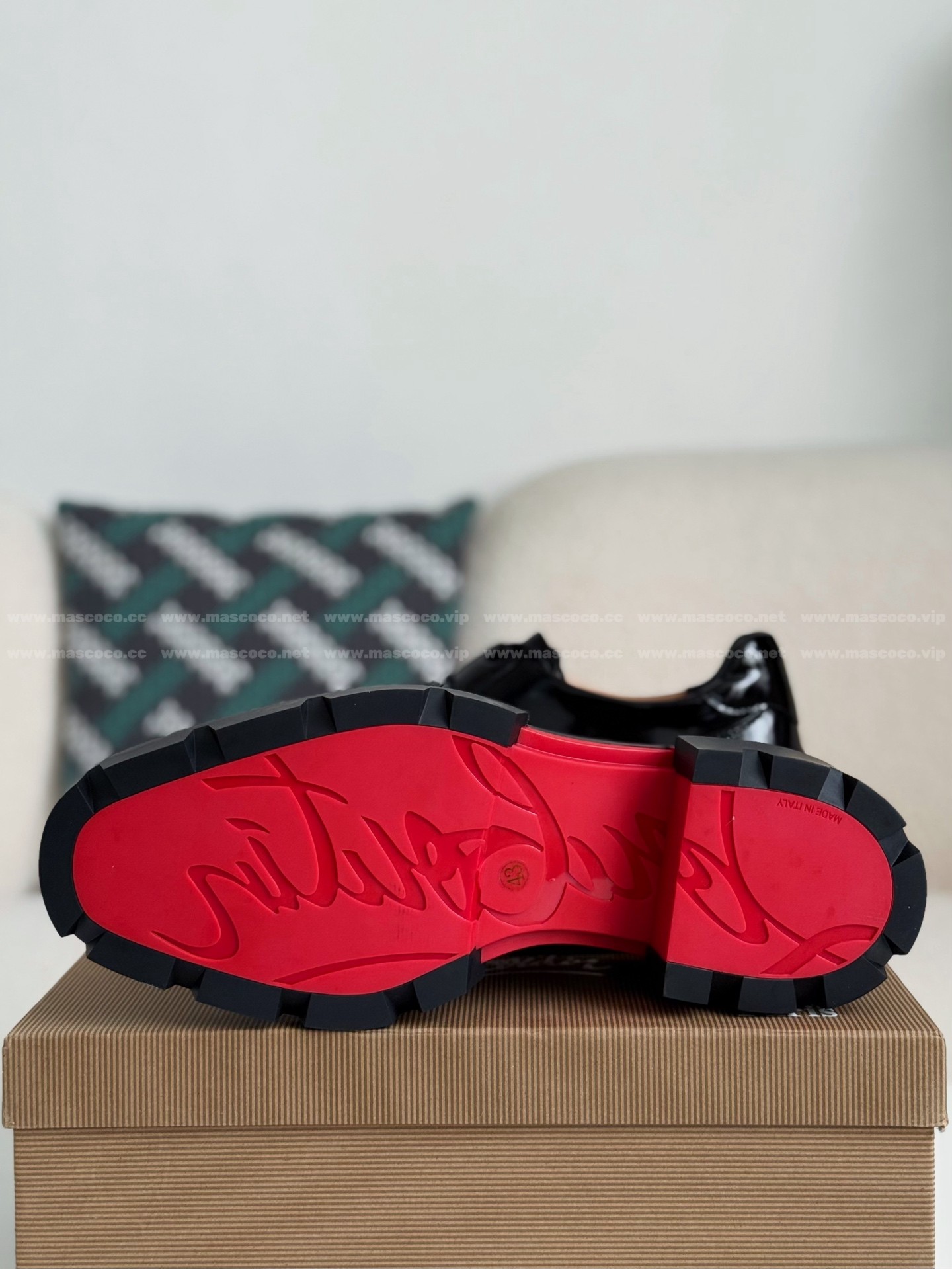 「#4635」Christian Louboutin Leather Casual Shoes - 图片 5