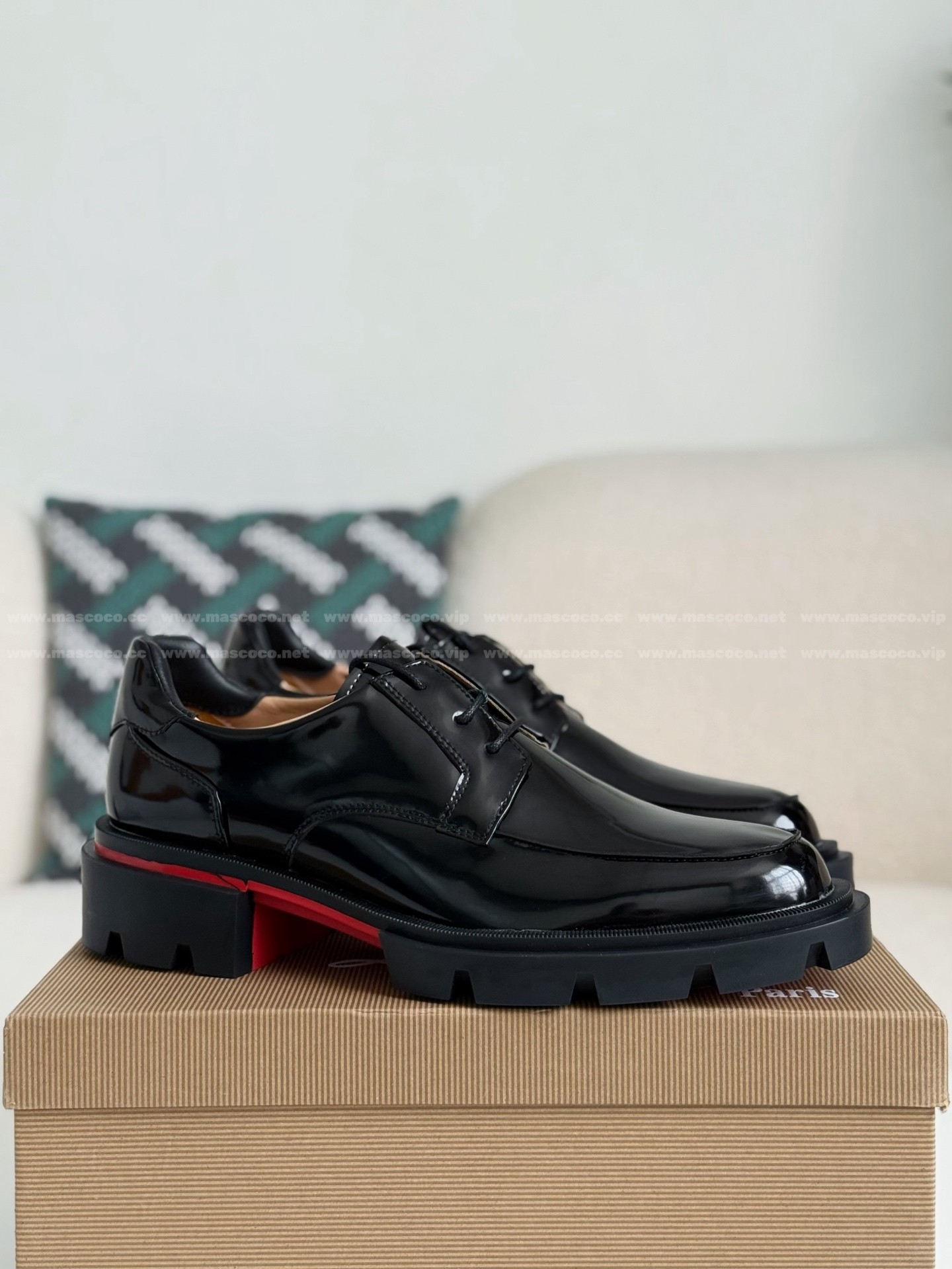 「#4635」Christian Louboutin Leather Casual Shoes - 图片 2