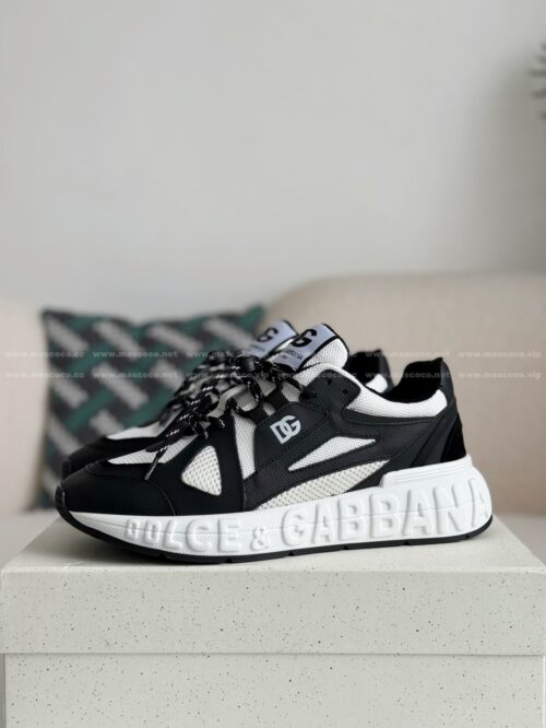 「#4644」Dolce&Gabbana Mesh Leather Sports Casual Shoes