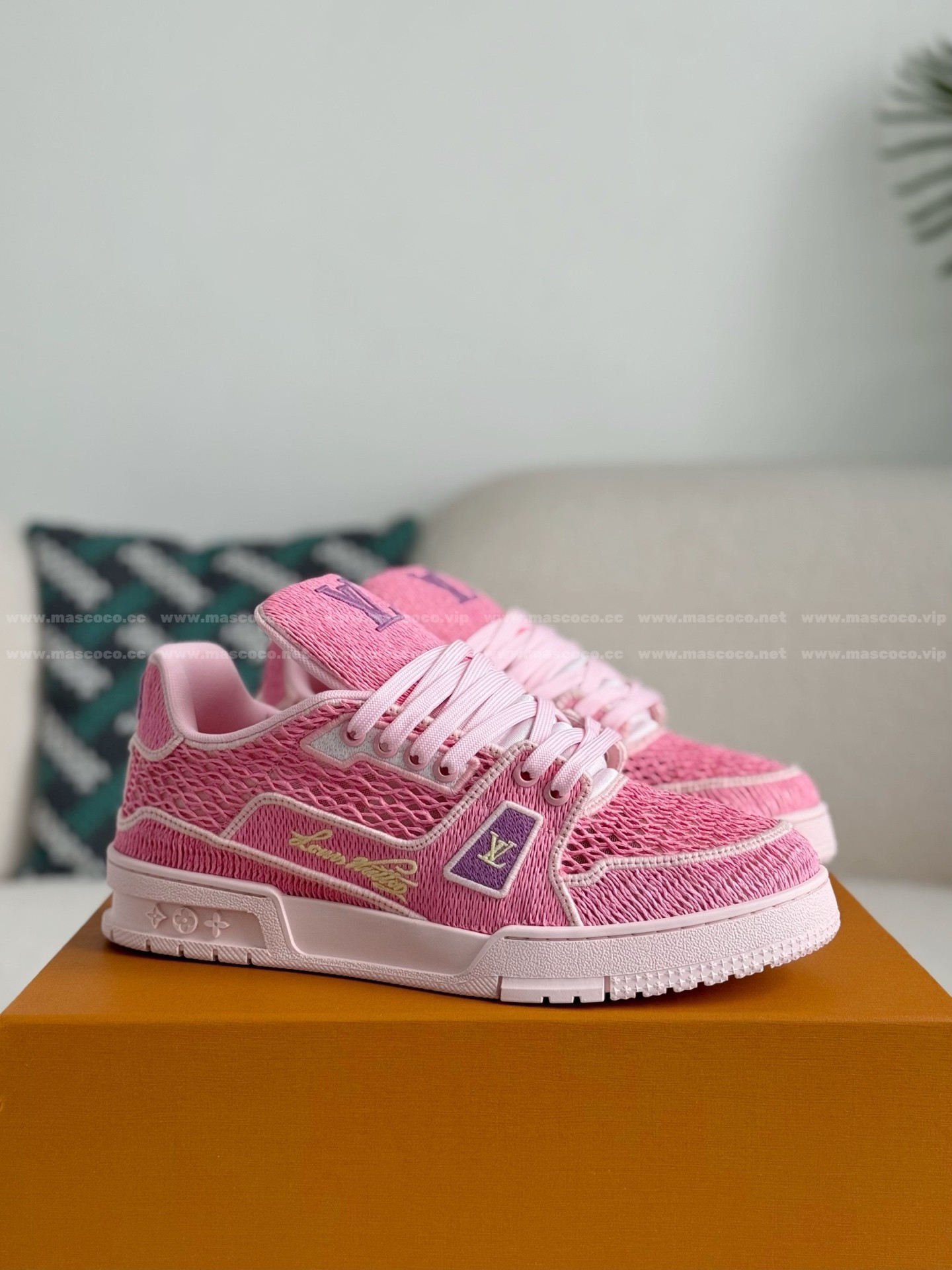 「#4650」LOUIS VUITTON TRAINER SNEAKERS - 图片 2