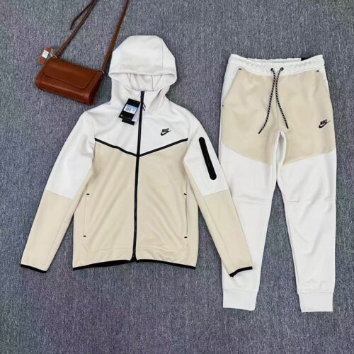 「#4652」Nike Sportswear NSW Tech Fleece Zip-Up Hoodie Set